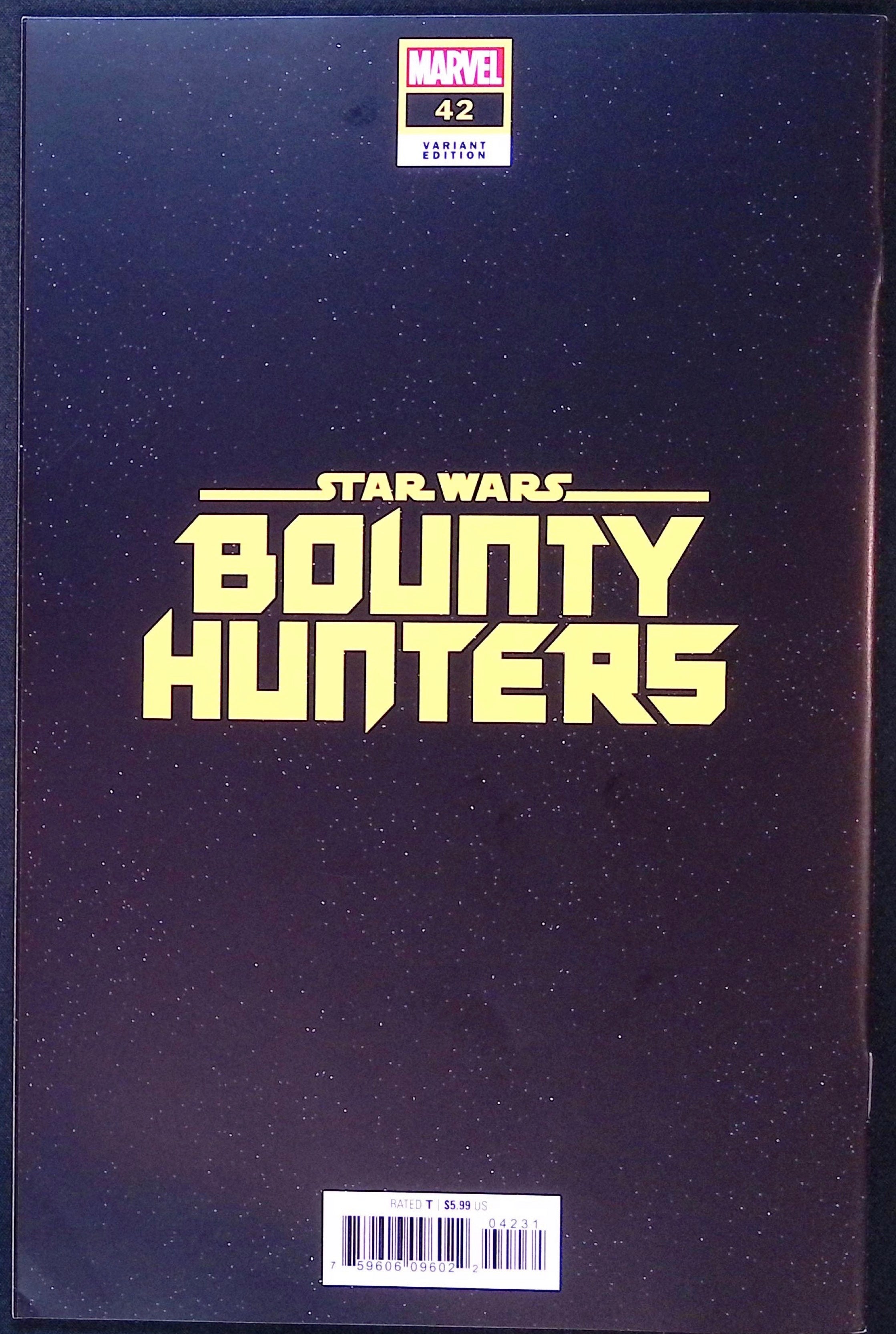 Star Wars: Bounty Hunters # 42 Logo Variant 2024 VF/NM