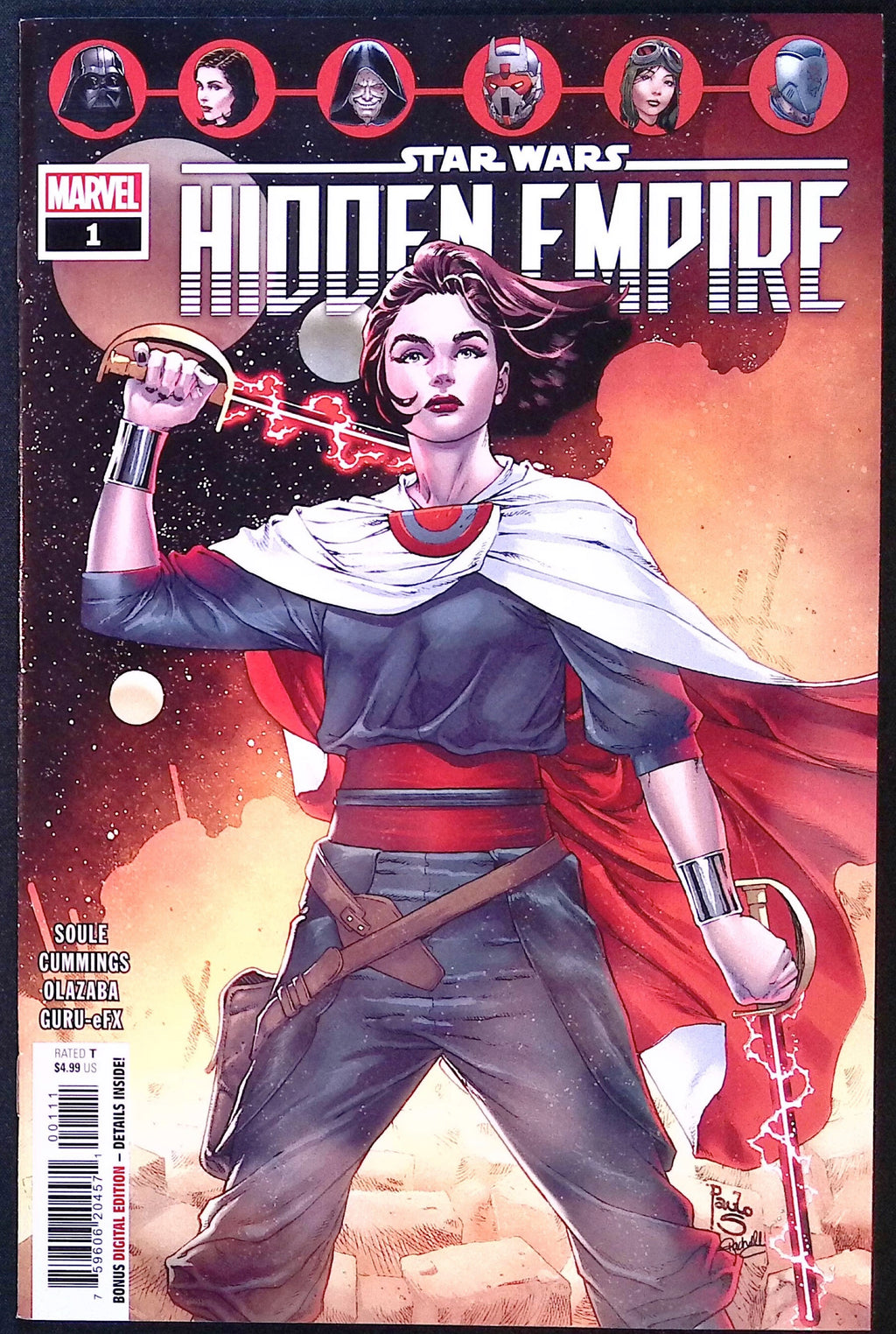 Star Wars: Hidden Empire # 1 Cover A First Printing 2022 NM-