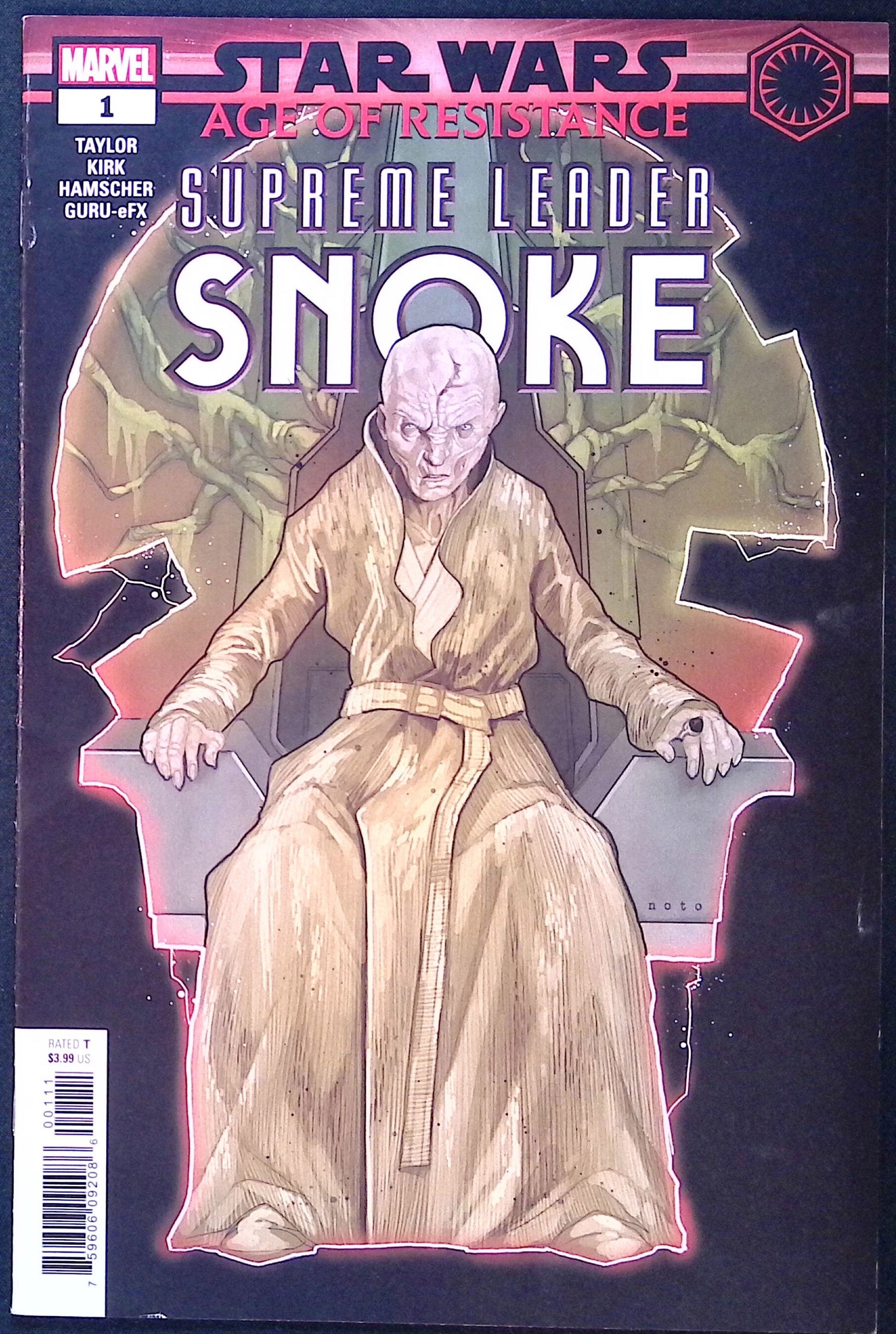 Star Wars: Age of Resistance Supreme Leader Snoke 2019 VF/NM