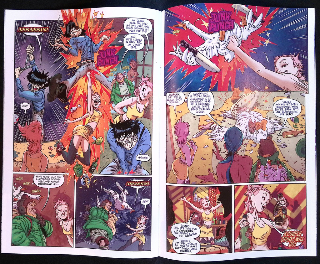 Junk Punch # 1 Cover E Foil Variant First Printing 2026 BN