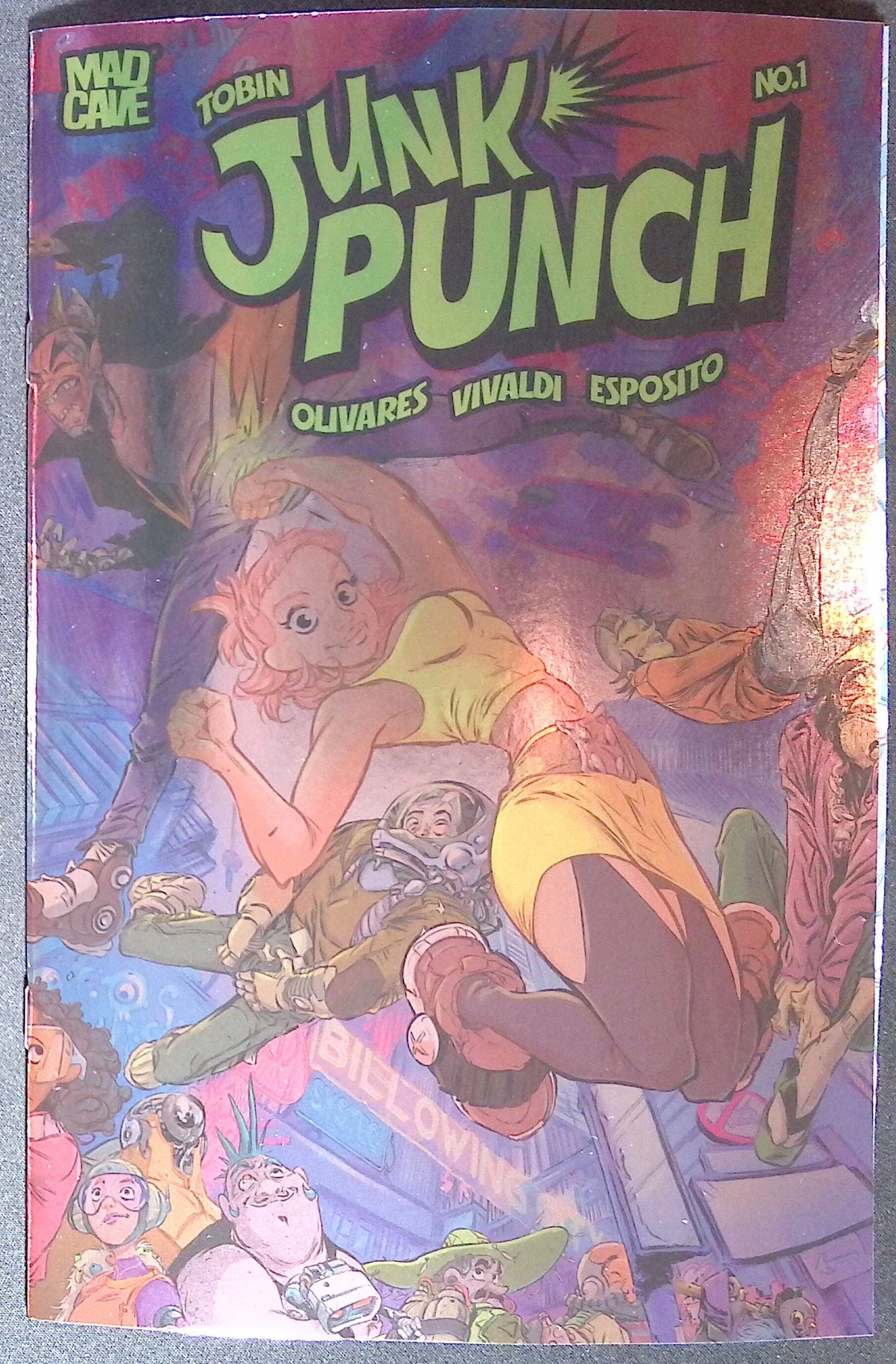 Junk Punch # 1 Cover E Foil Variant First Printing 2026 BN