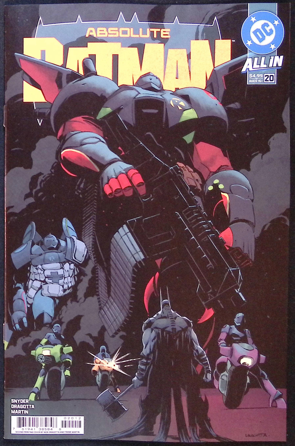 Absolute Batman # 20 Cover A Second Replacement Printing 2026 BN