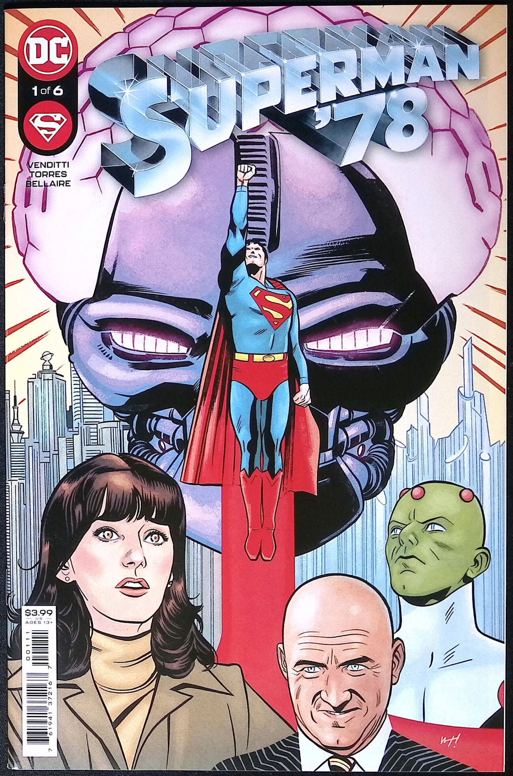 Superman '78 # 1 Cover A First Printing 2021 NM-
