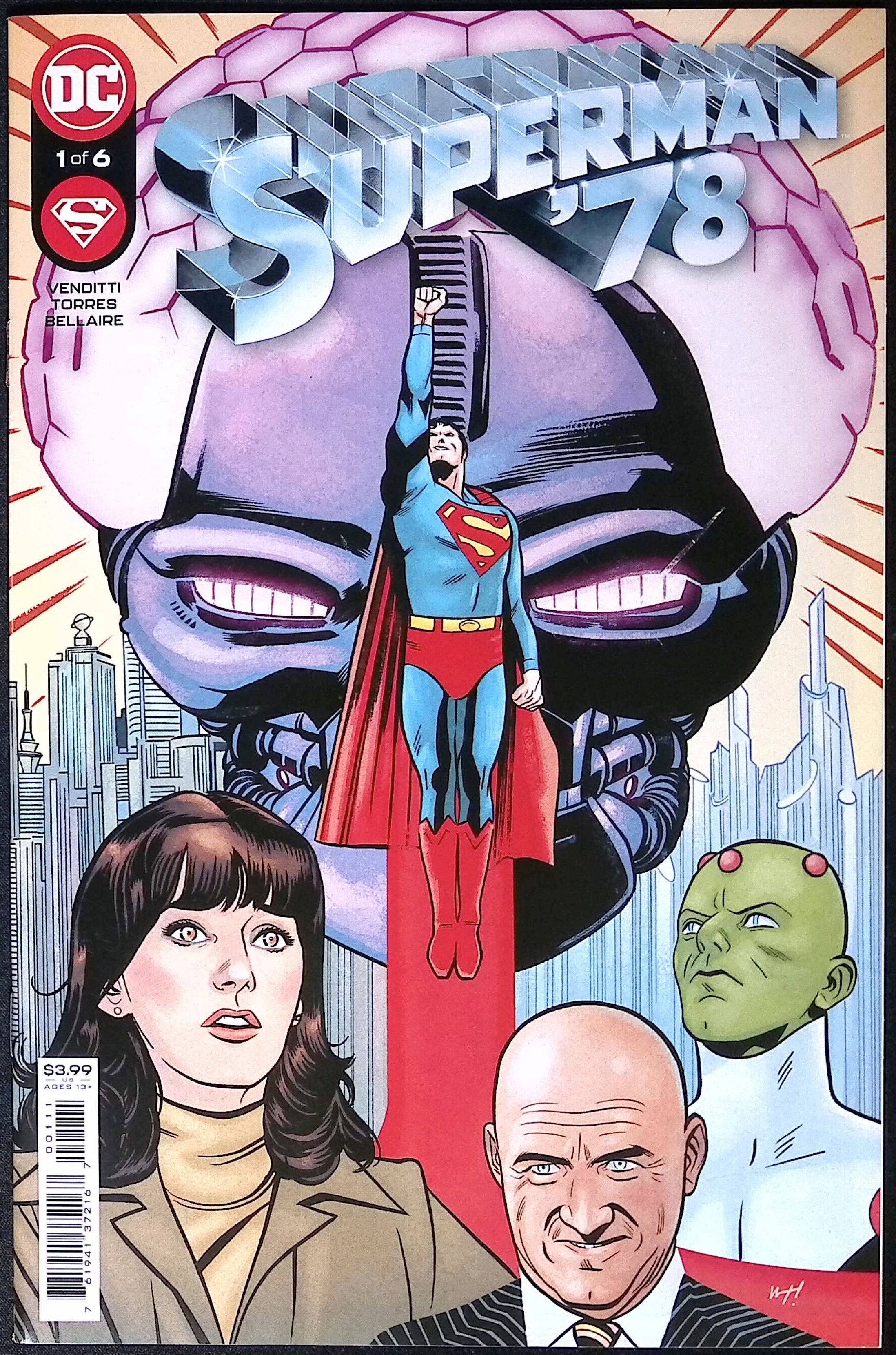 Superman '78 # 1 Cover A First Printing 2021 NM-