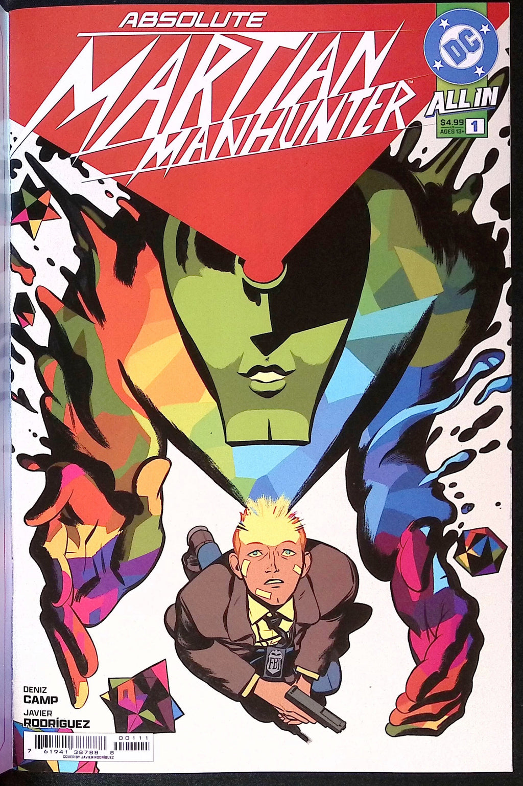 Absolute Martian Manhunter # 1 Foil Variant First Printing 2025 NM-