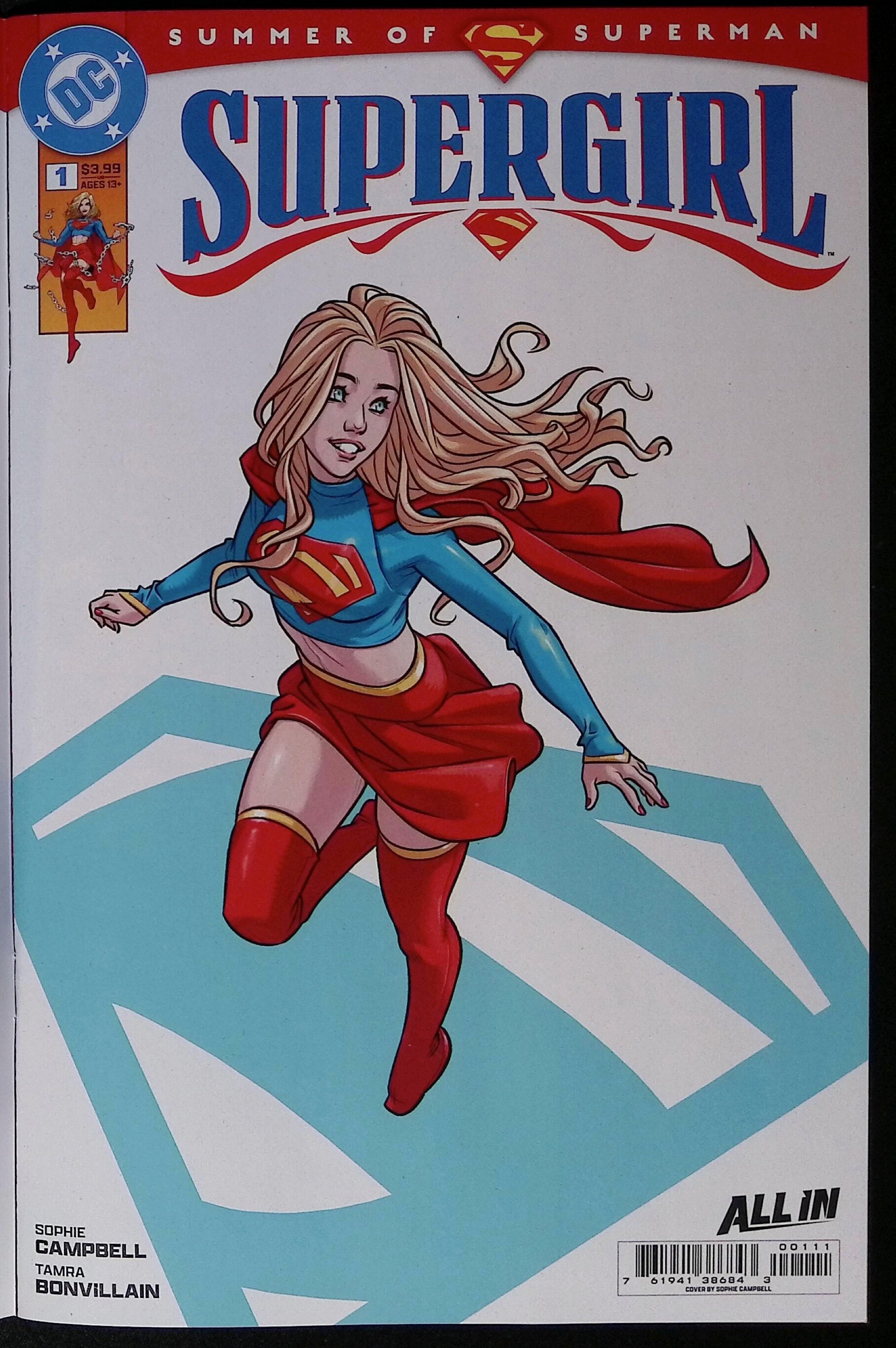 Supergirl # 1 Stanley "Artgerm" Lau Foil Variant 2025 NM