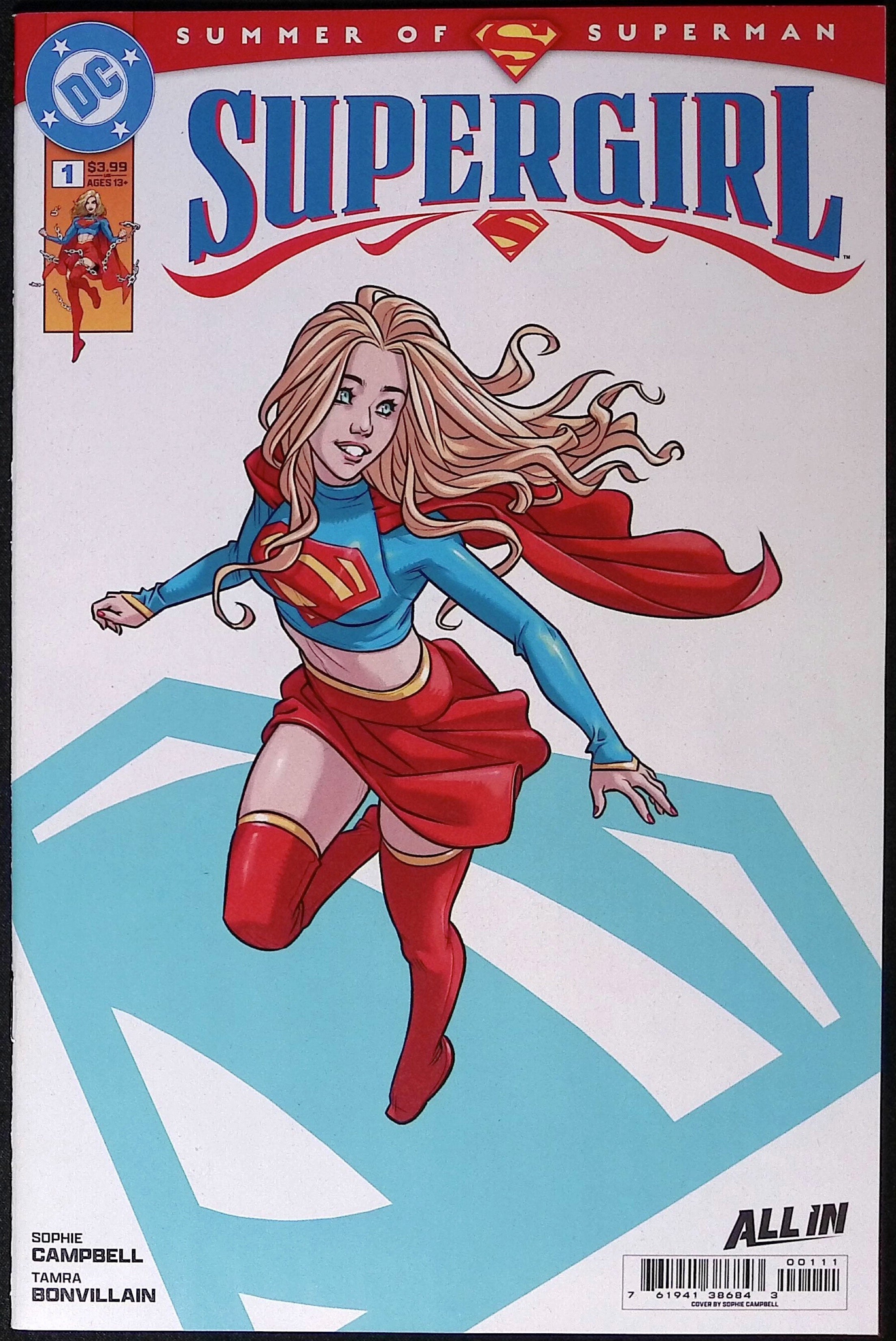 Supergirl # 1 First Printing Cover A 2025 NM-