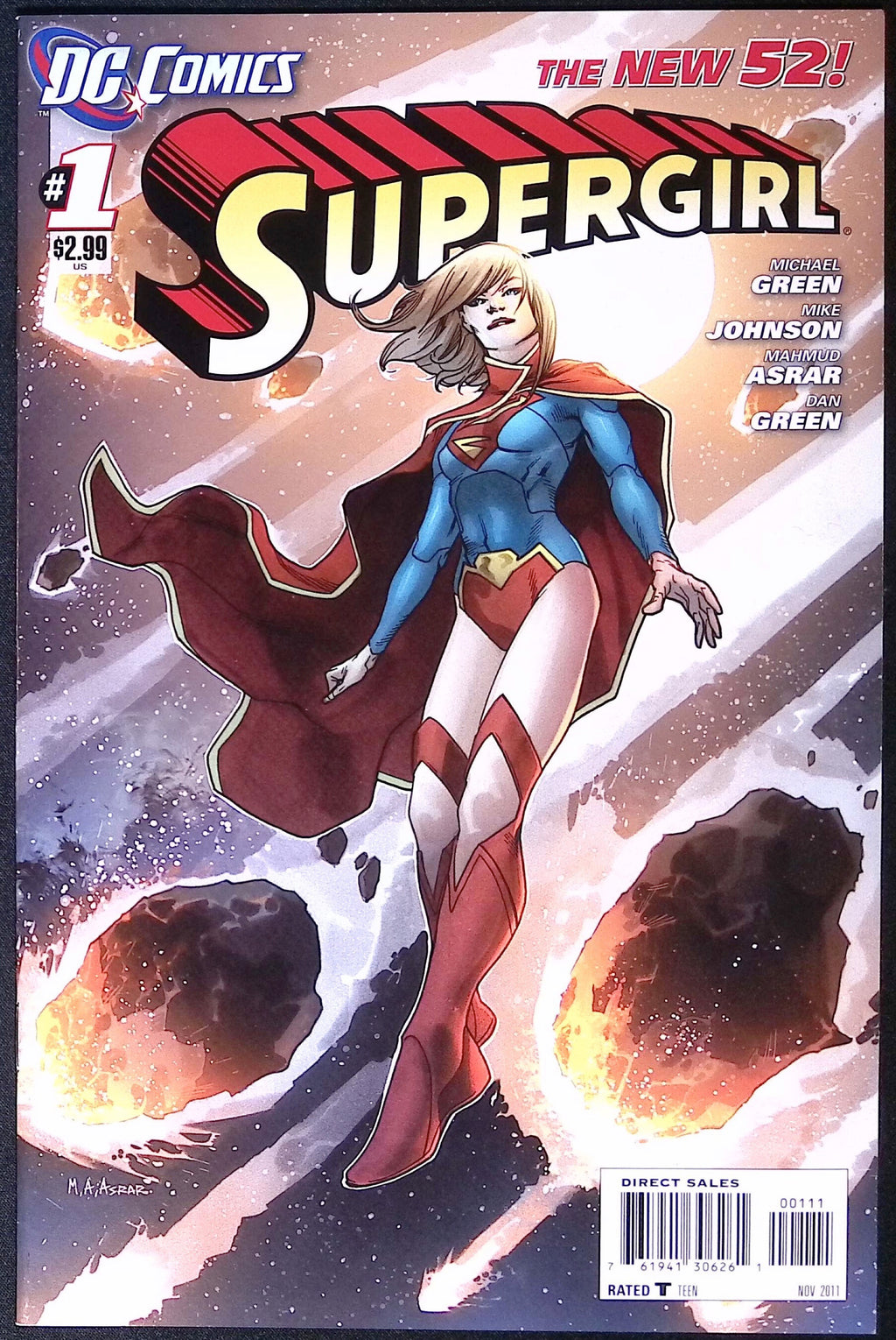 Supergirl # 1 Cover A First Printing 2011 NM-