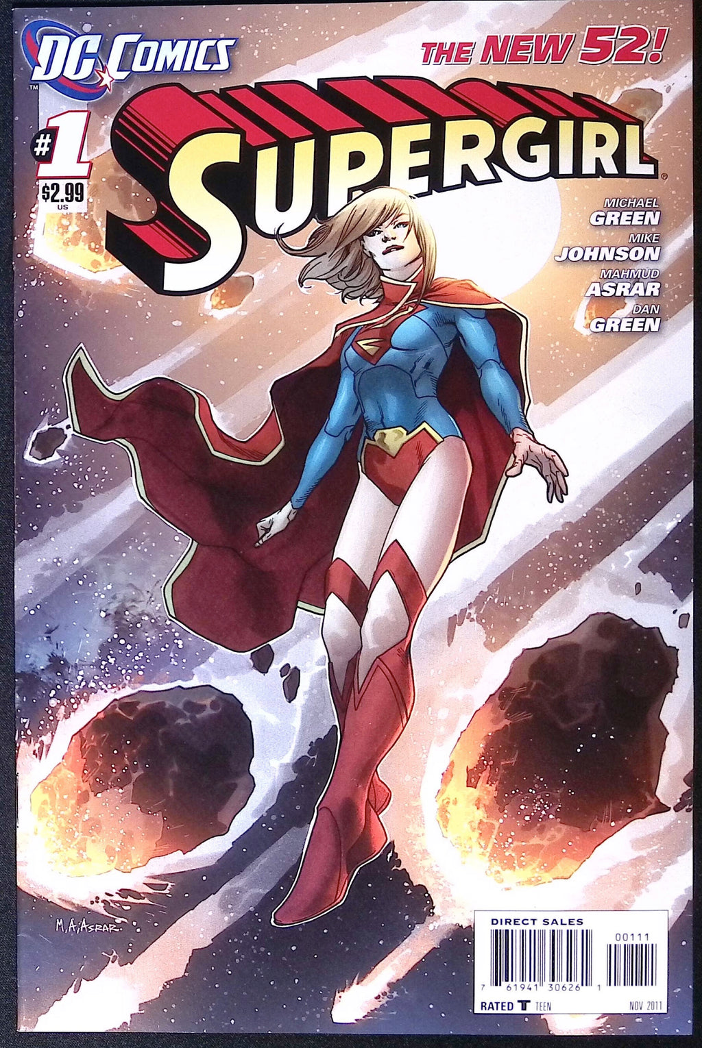 Supergirl # 1 Cover A First Printing 2011 VF/NM
