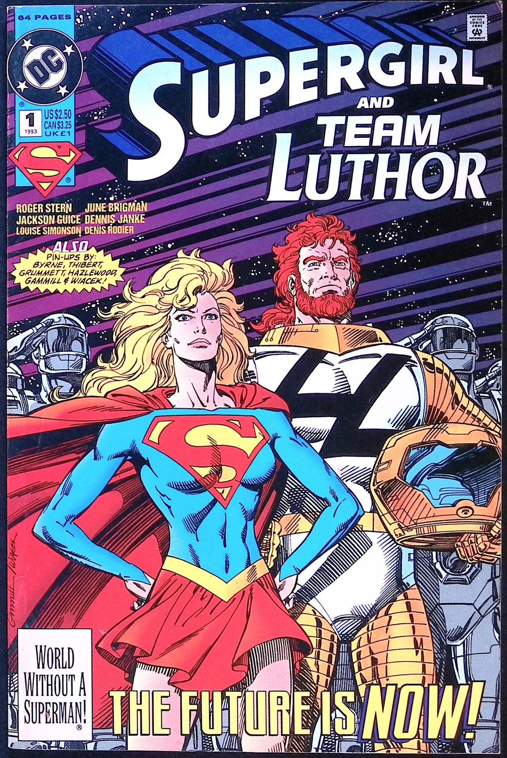 Supergirl and Team Luthor # 1 1993 VF/NM