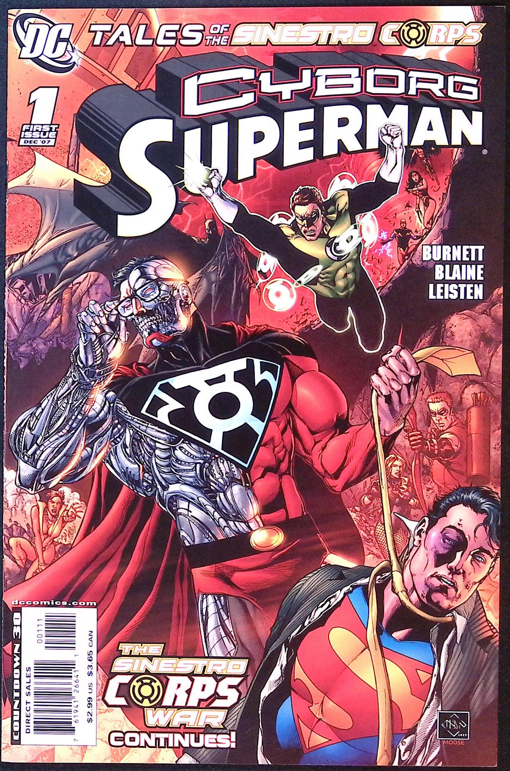 Tales of the Sinestro Corps Presents: Cyborg Superman # 1 2006 NM-