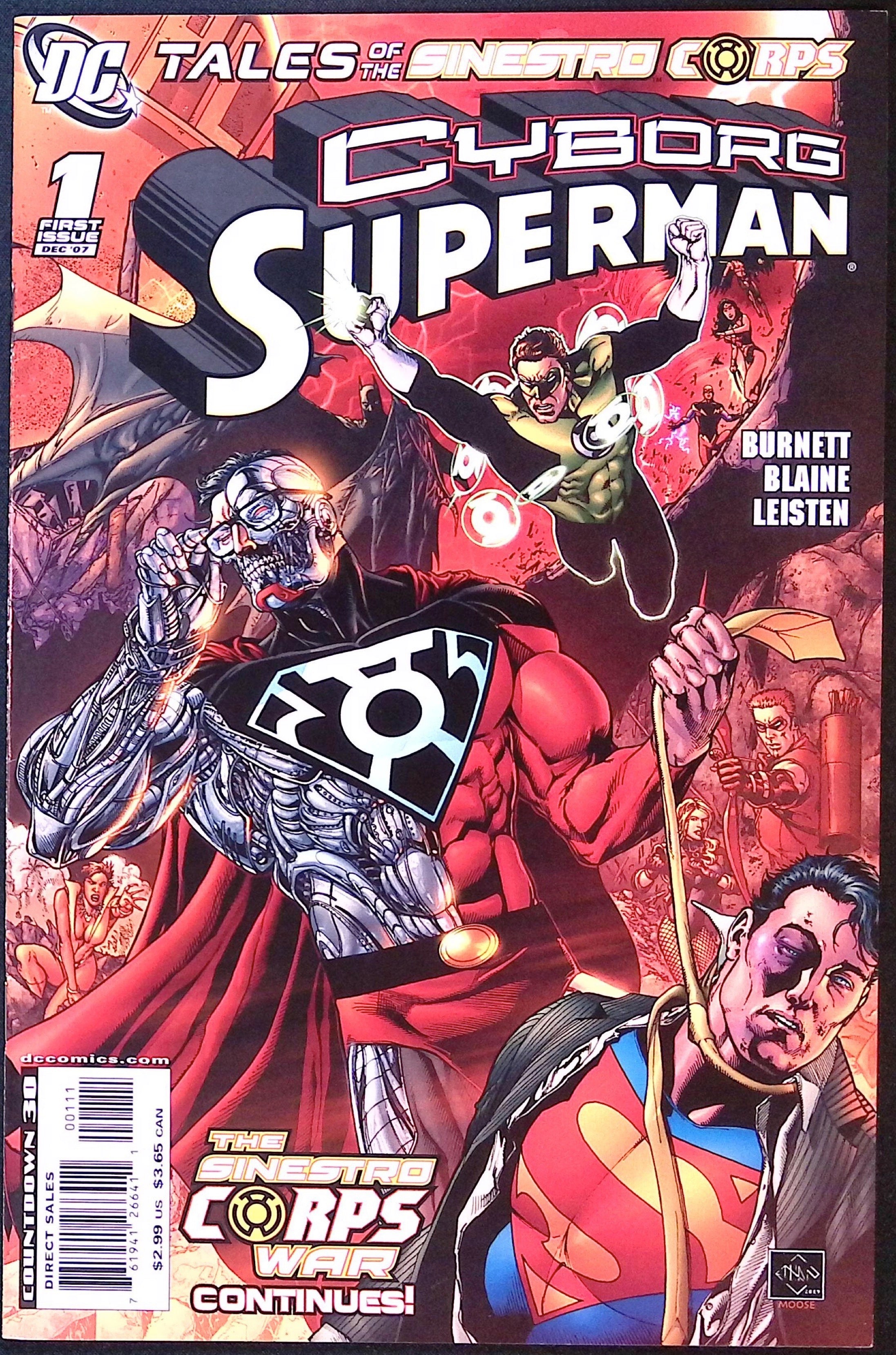 Tales of the Sinestro Corps Presents: Cyborg Superman # 1 2006 NM-