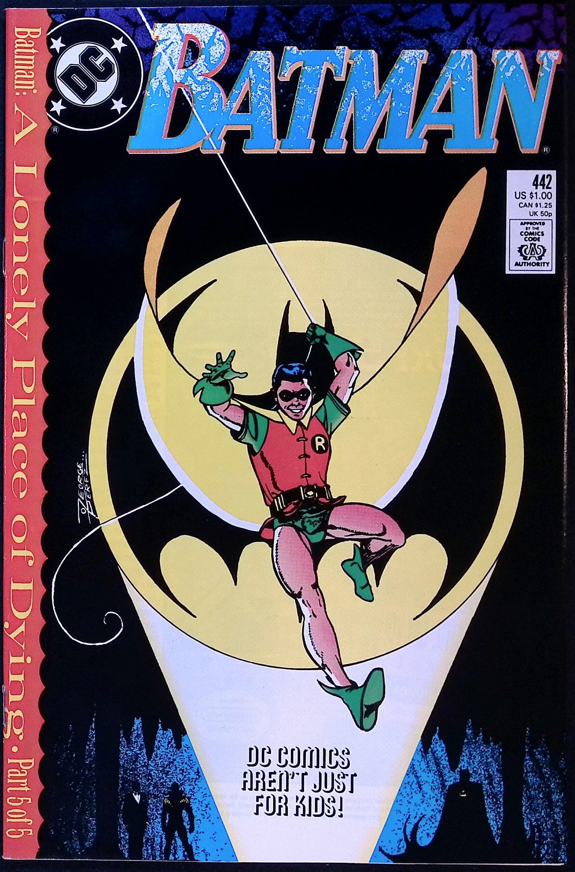 Batman # 442 Cover A First Printing 1989 VF/NM