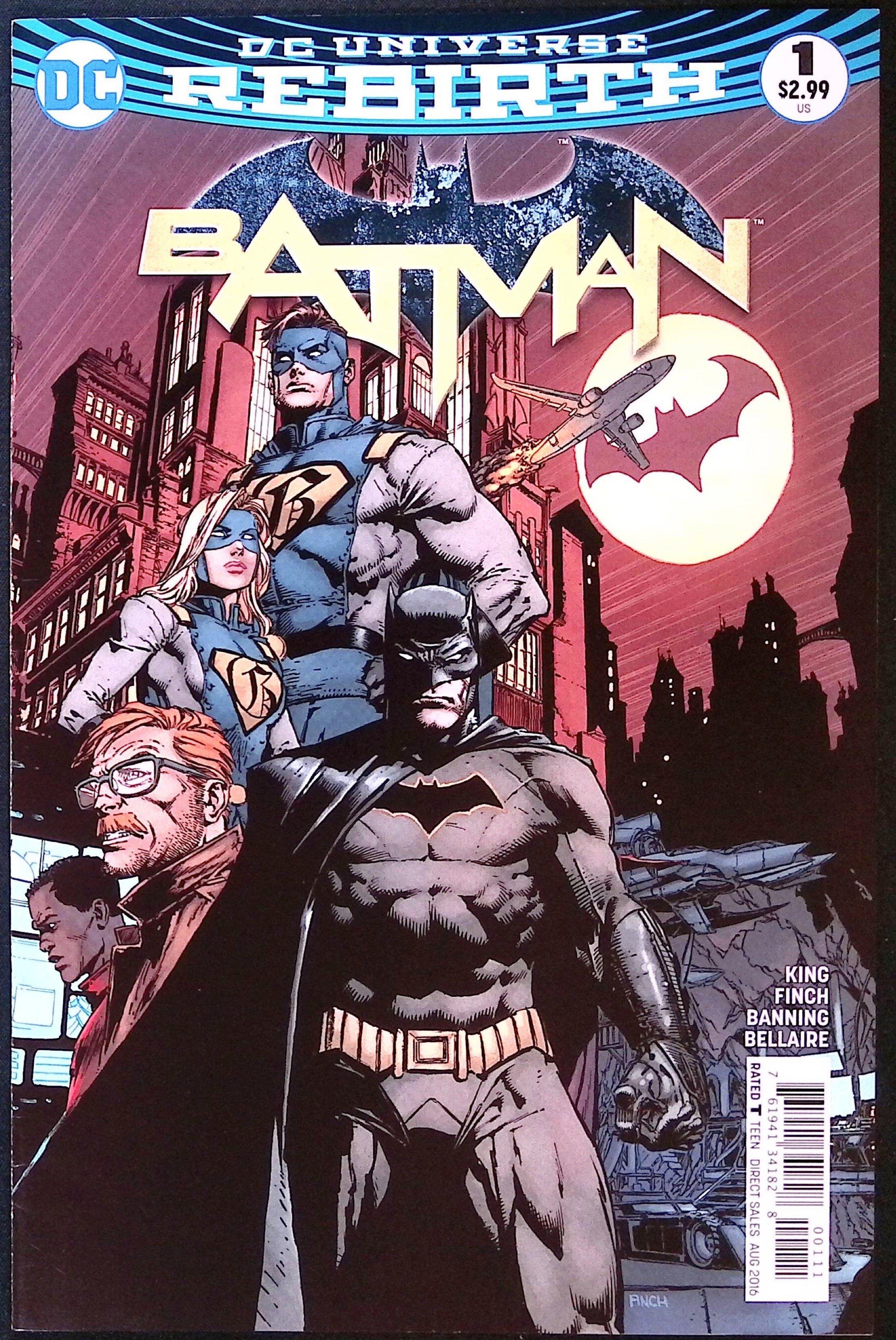 Batman # 1 First Appearances Gotham & Gotham Girl 2016 VF/NM