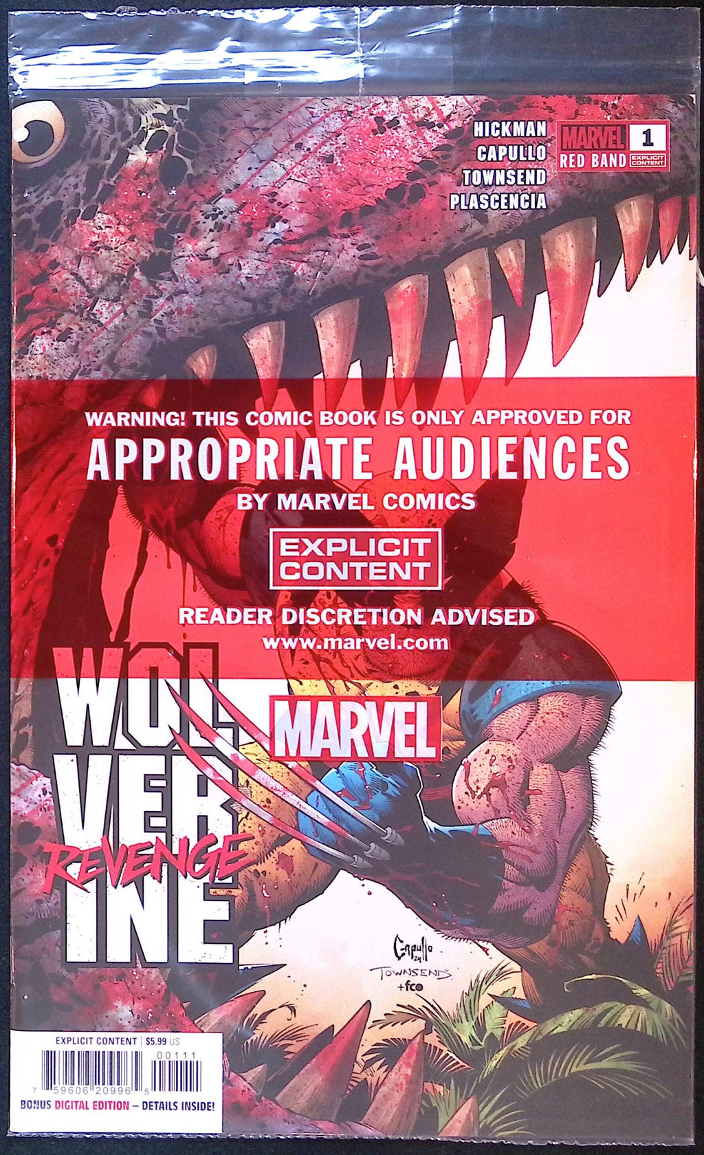 Wolverine: Revenge Red Band # 1 2024 Polybagged