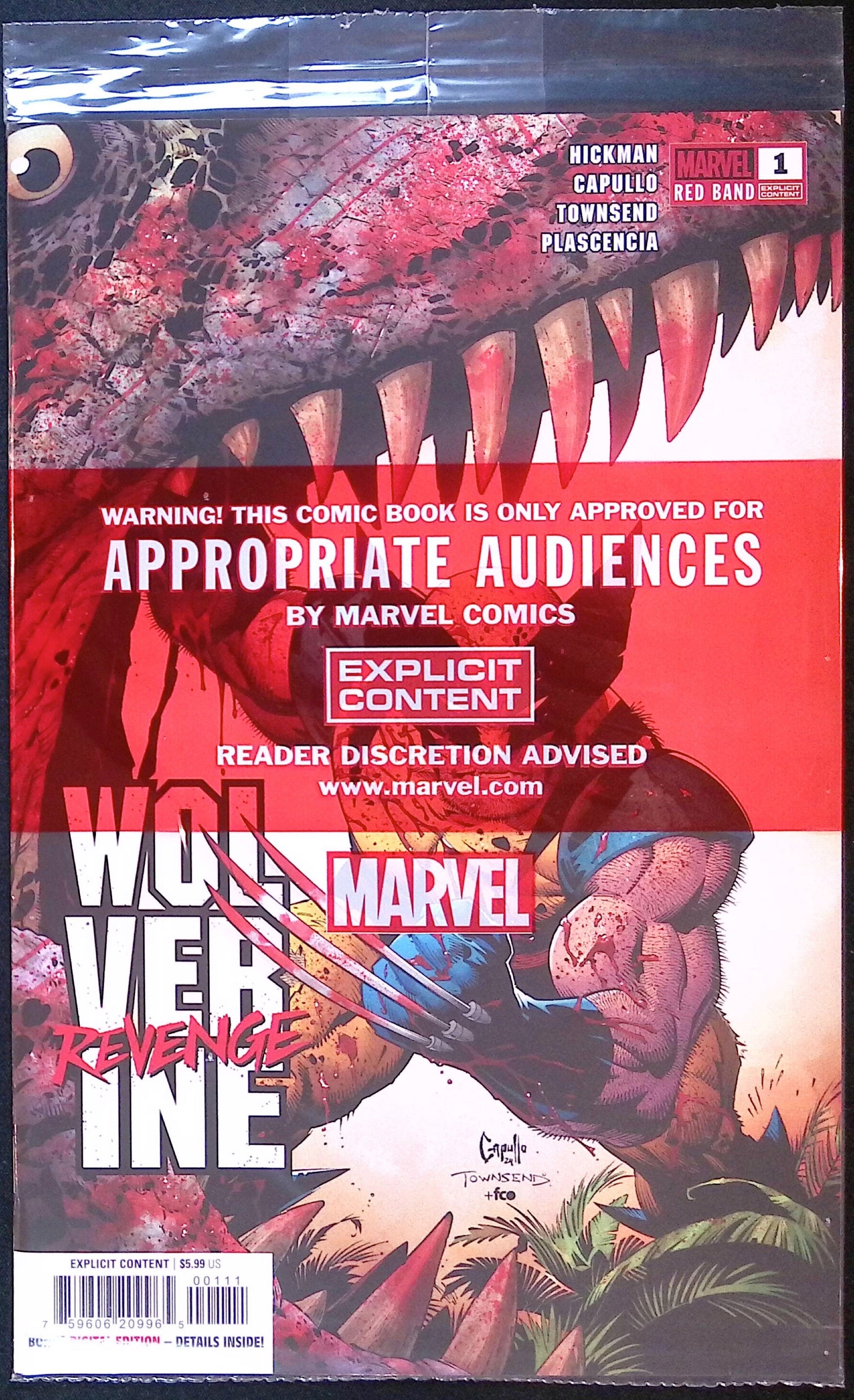 Wolverine: Revenge Red Band # 1 2024 Polybagged