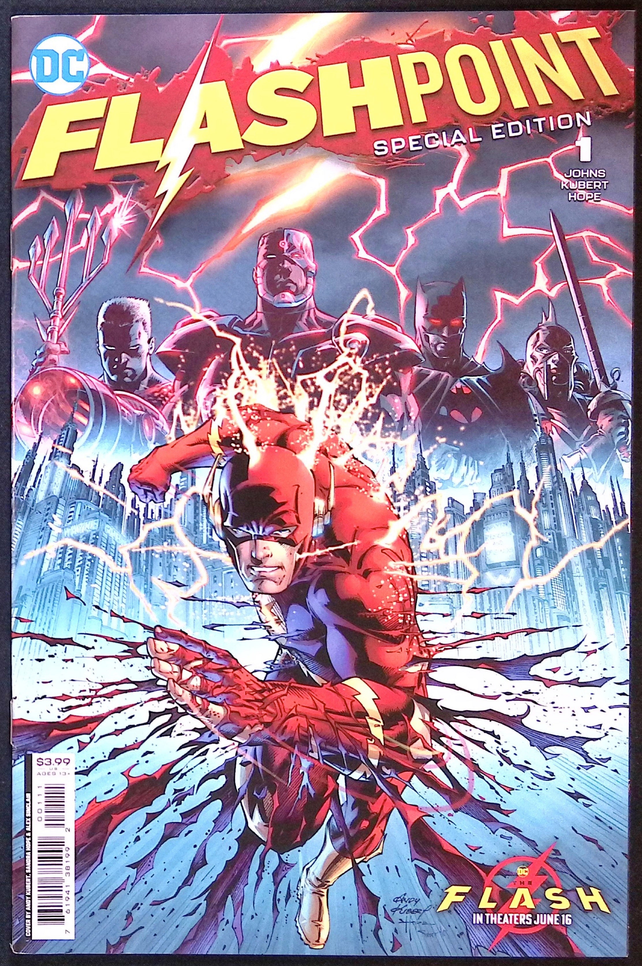 Flashpoint # 1 Special Edition Reprint 2023 NM
