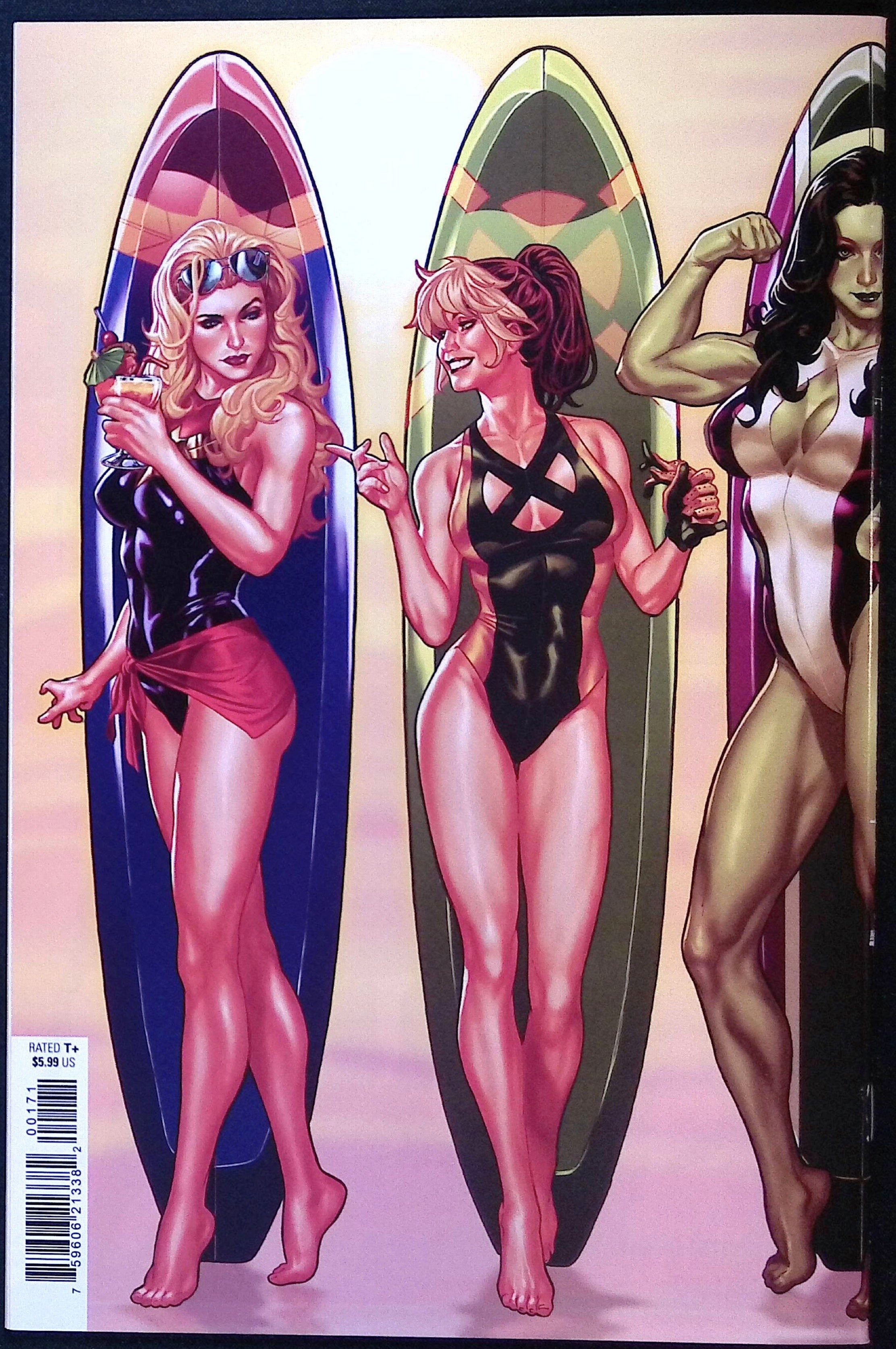 Marvel Swimsuit Special: Friends, Foes & Rivals # 1 2025 Brooks Variant NM-