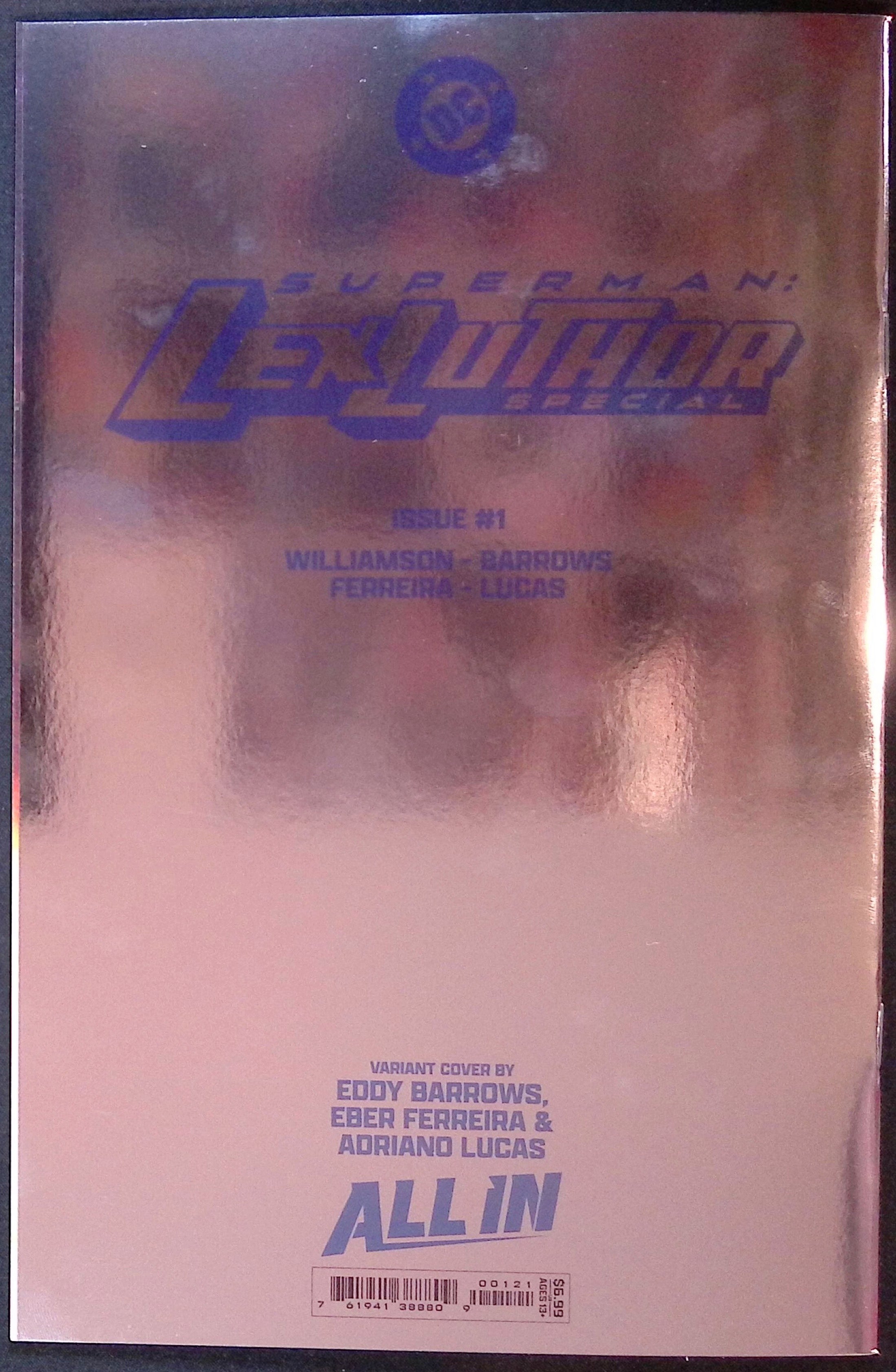 Superman: Lex Luthor Special # 1 Foil Variant 2025 NM