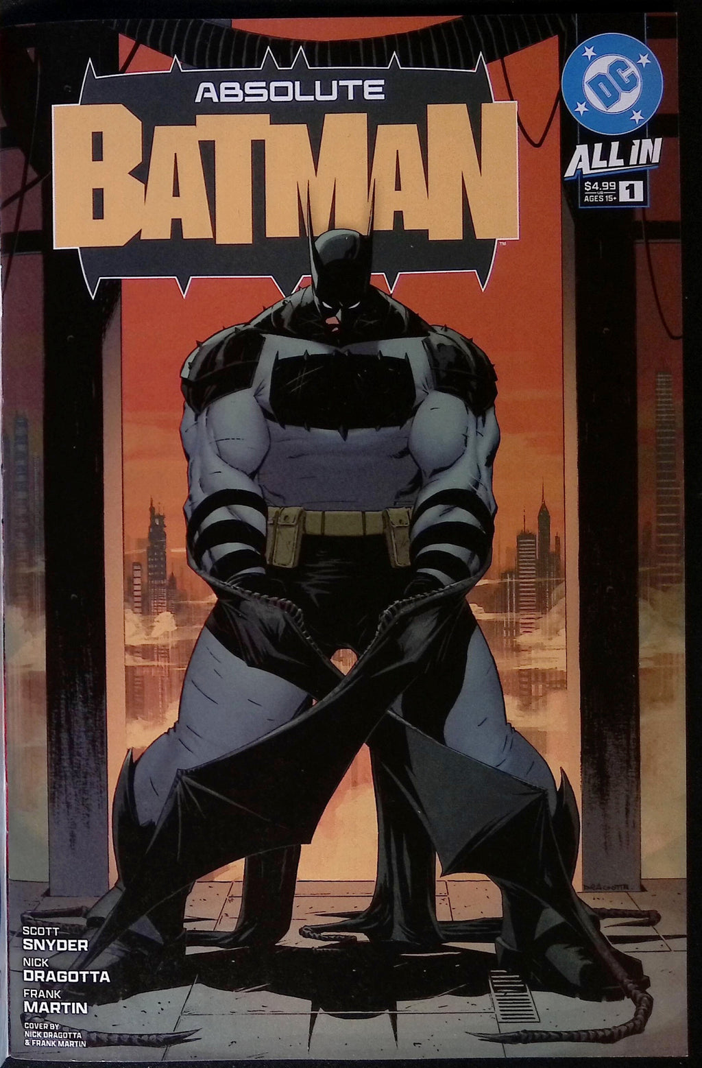 Absolute Batman # 1 Jae Lee Variant Eighth Printing 2025 BN