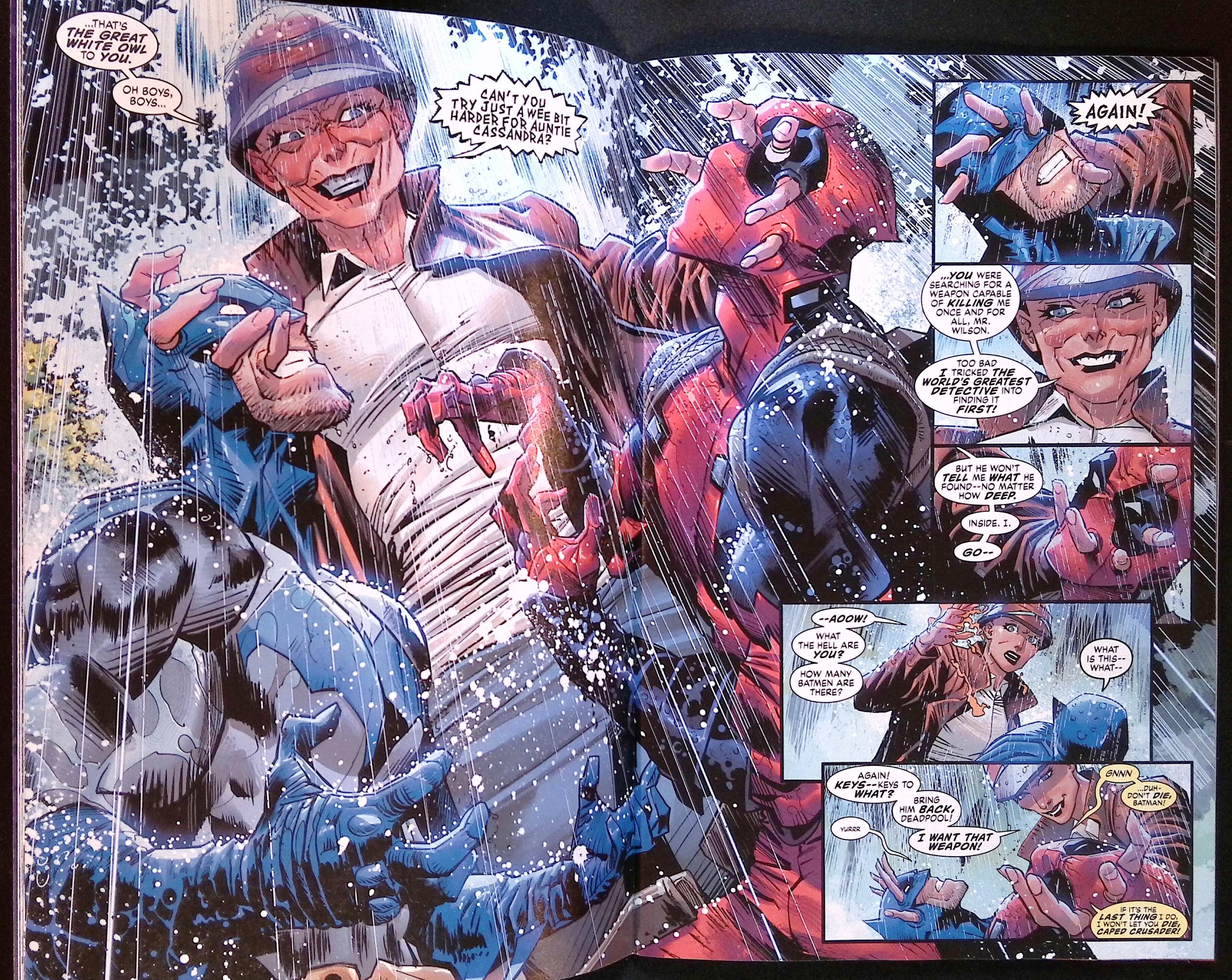 Batman/Deadpool # 1 Foil Variant First Printing 2025 NM