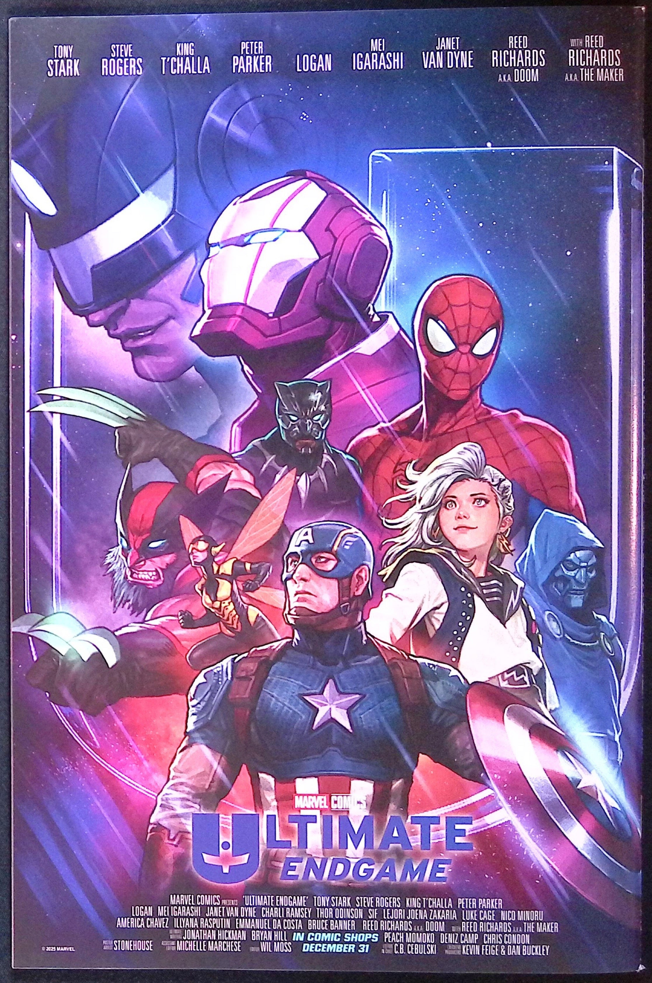 Deadpool/Batman # 1 1:25 McNiven Variant 2025 BN