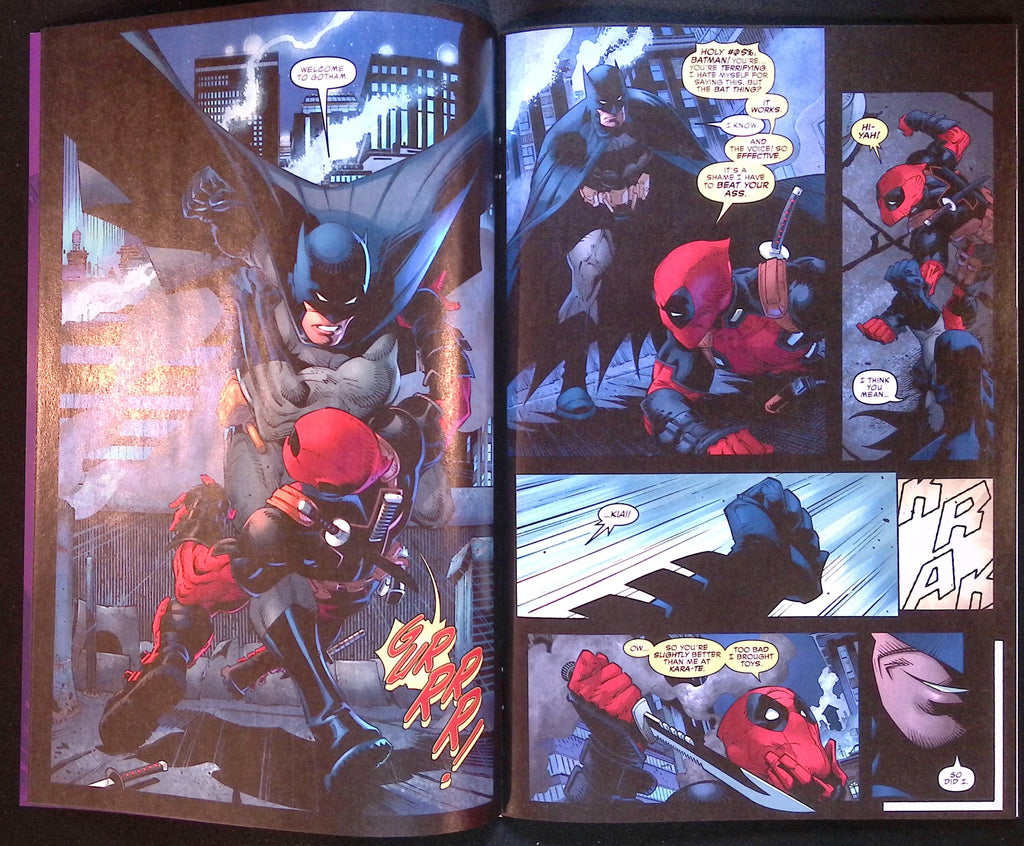 Deadpool/Batman # 1 Dauterman Infinity Gauntlet Homage BN