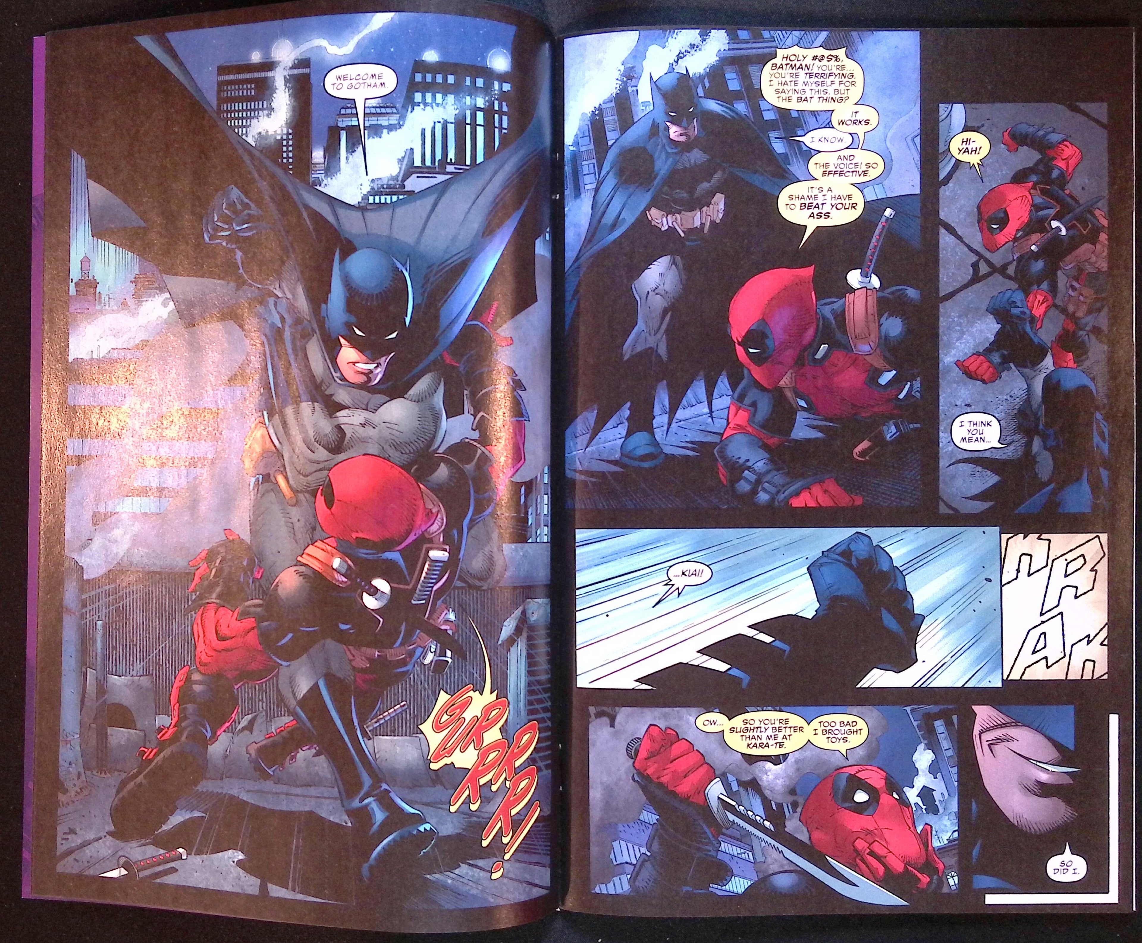Deadpool/Batman # 1 Greg Capullo Wraparound Variant 2025 BN