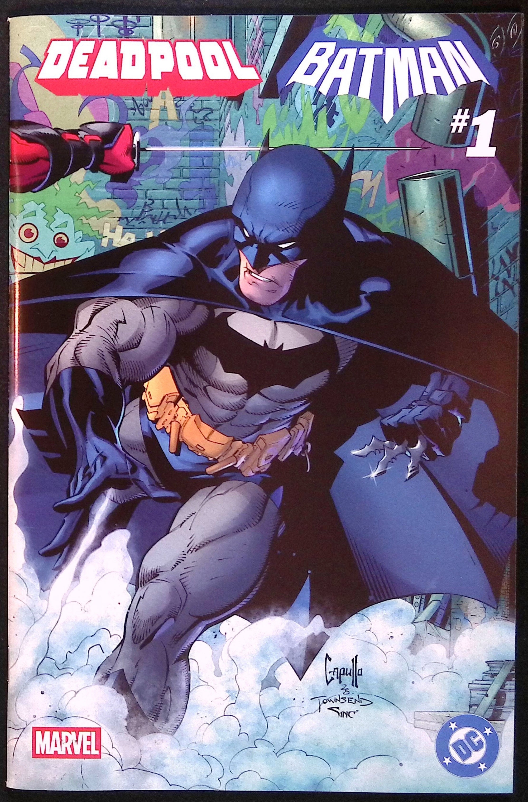 Deadpool/Batman # 1 Greg Capullo Wraparound Variant 2025 BN