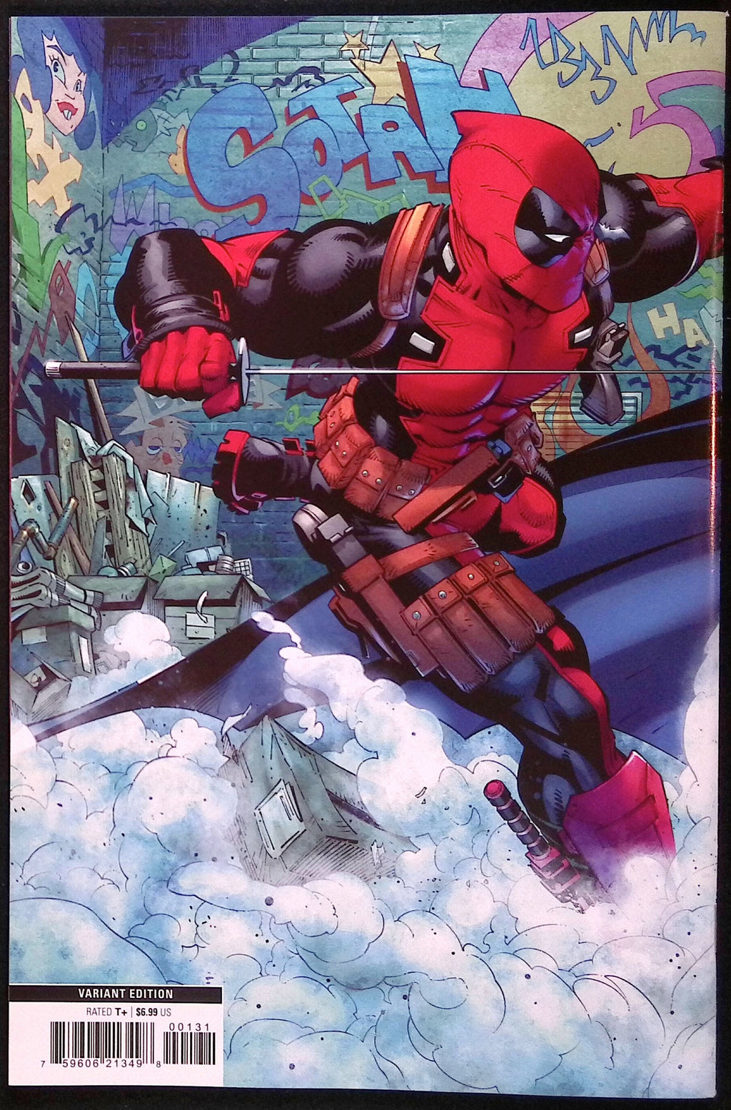 Deadpool/Batman # 1 Greg Capullo Wraparound Variant 2025 BN