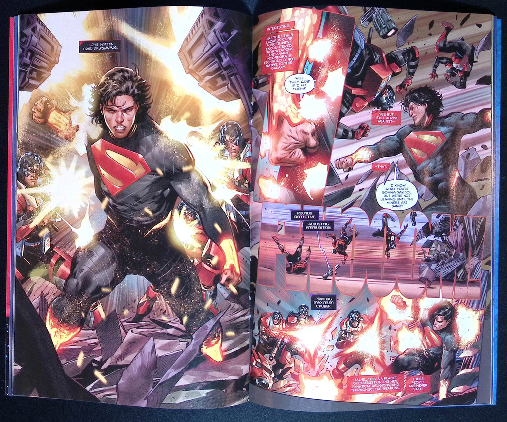 Absolute Superman # 1 Mark Spears Connecting Foil Variant Fifth Printing 2025 BN