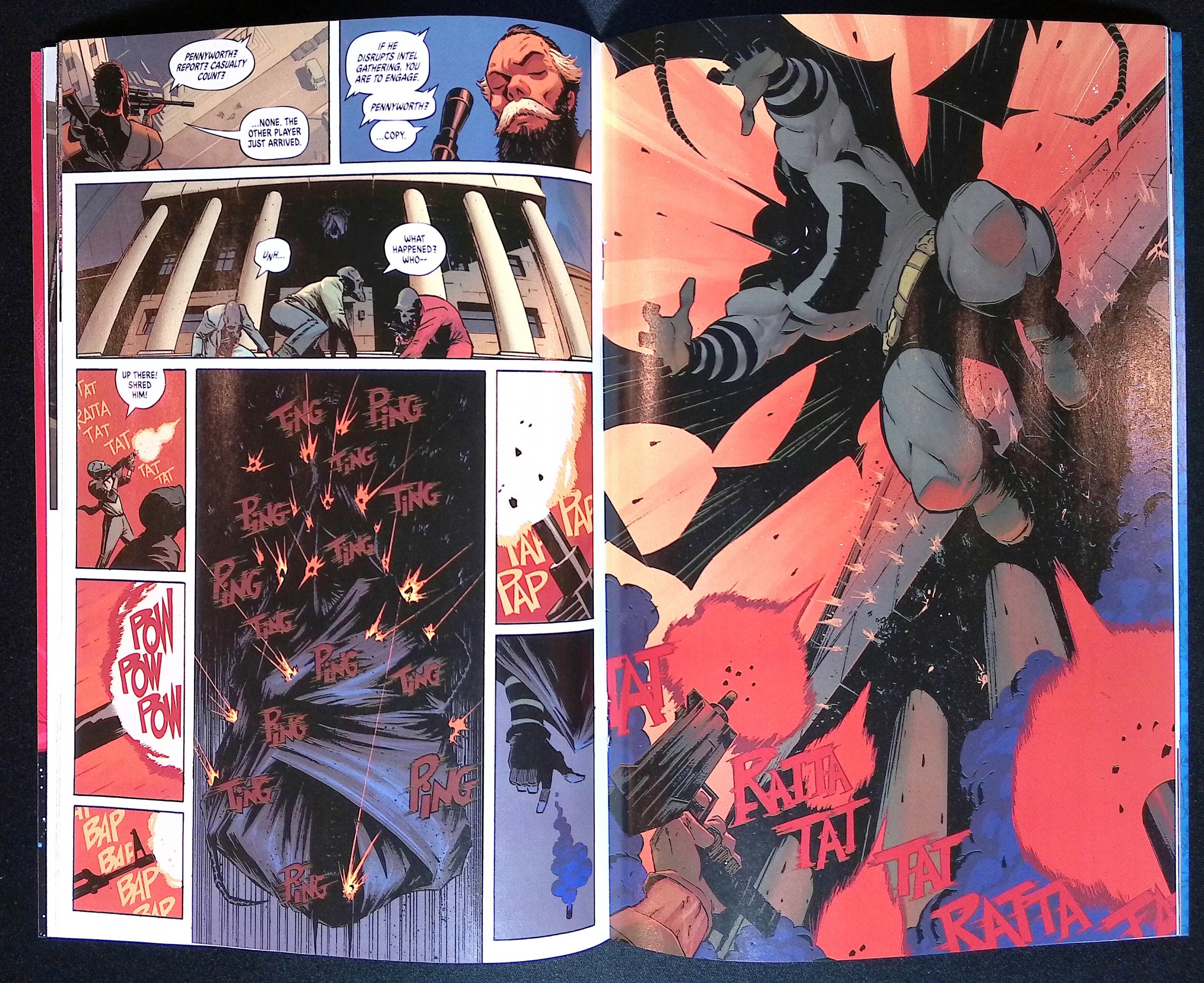 Absolute Batman # 1 Mark Spears Connecting Foil Variant Seventh Printing 2025 BN