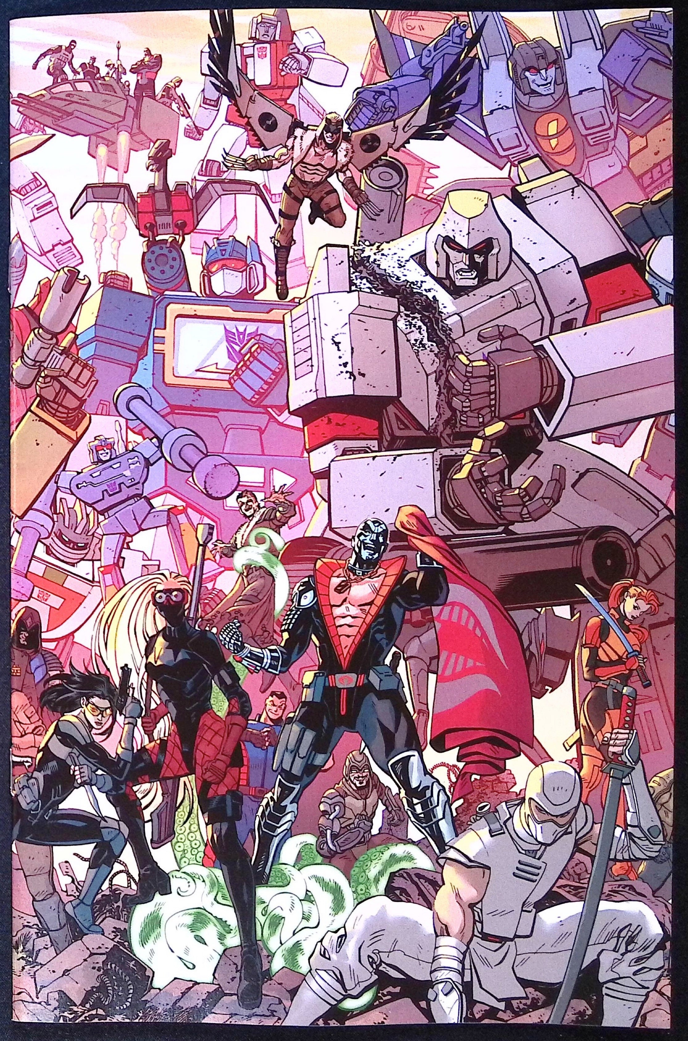 Transformers # 33 Cover F Reilly & Lucas Energon Universe 3rd Anniversary Variant 2026 BN