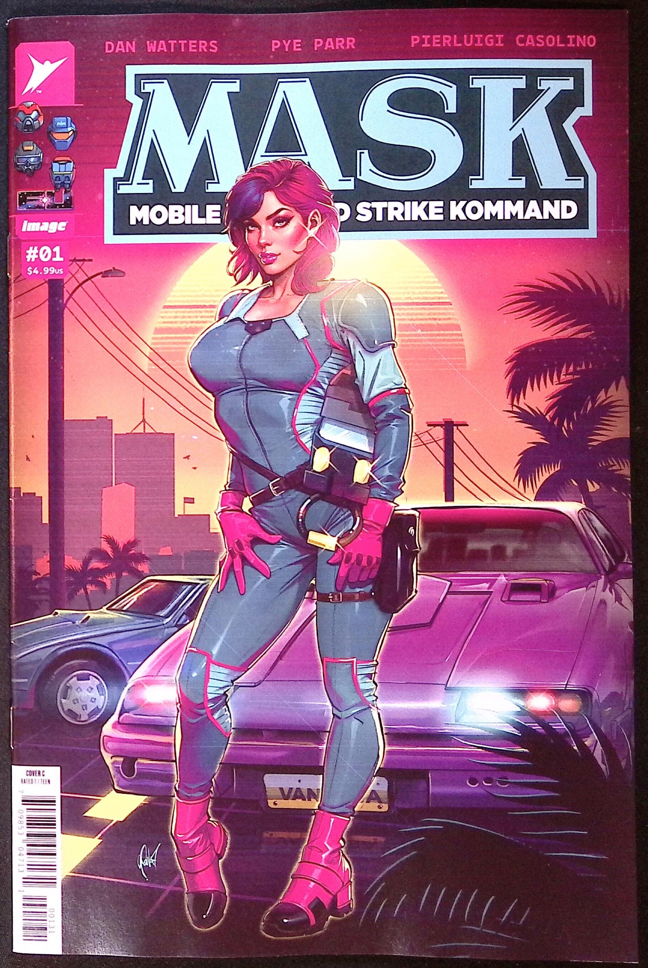 M.A.S.K. # 1 Cover C Cedric Poulat Variant First Printing 2026 BN