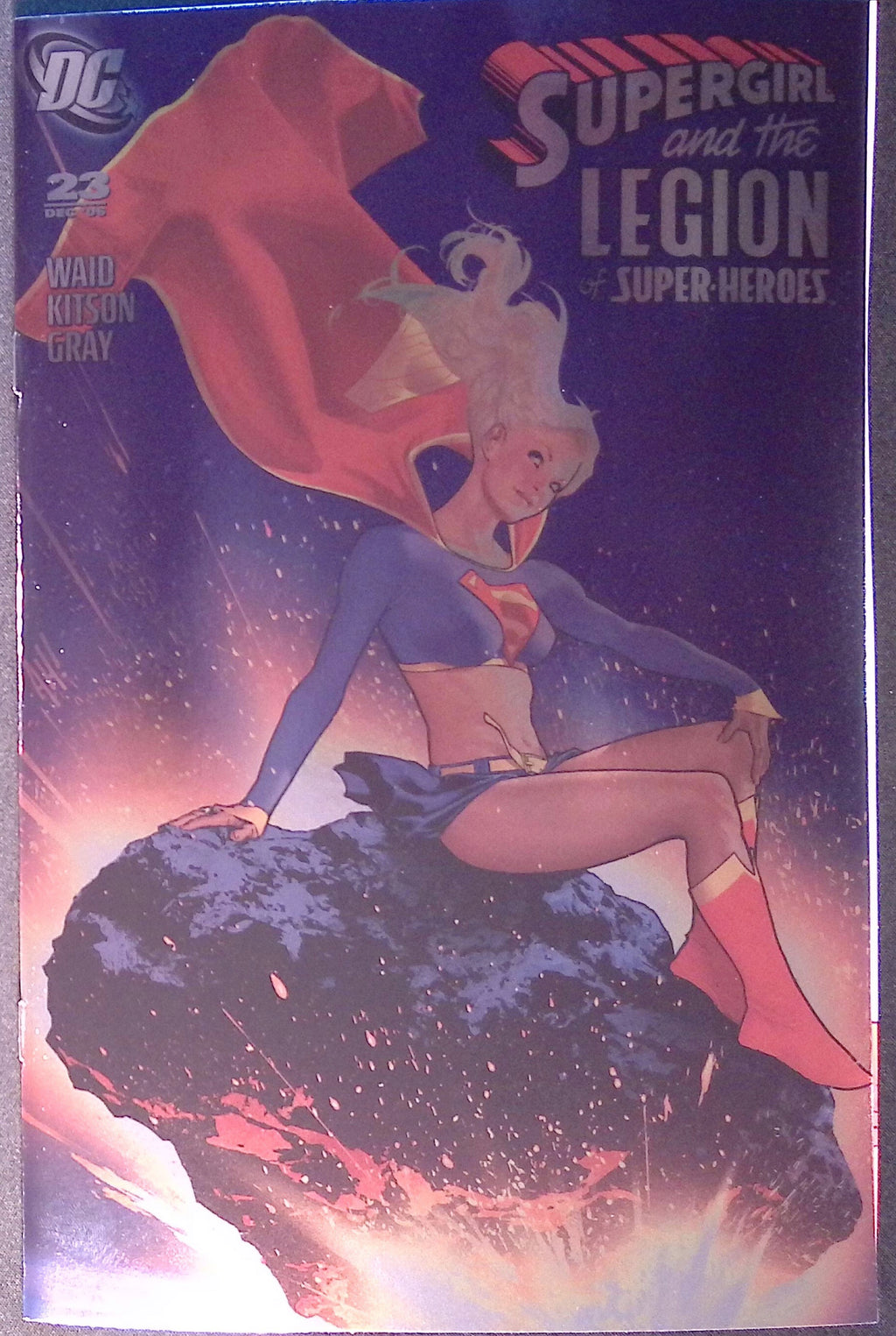 Supergirl and the Legion of Super-Heroes # 23 Facsimile Edition Cover C Foil Variant 2026 BN