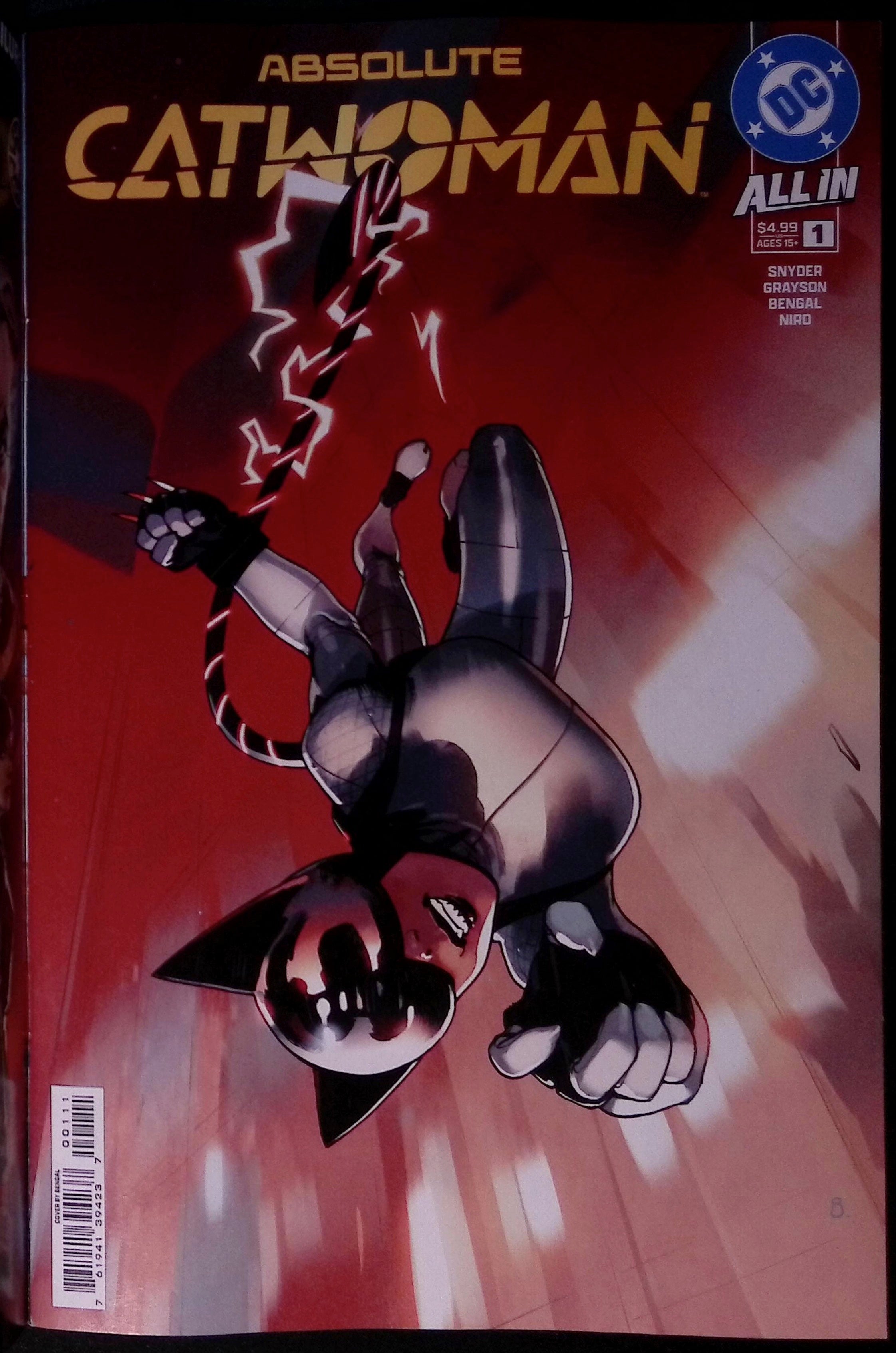 Absolute Catwoman # 1 Cover C Kaare Andrews Variant First Printing 2026 BN