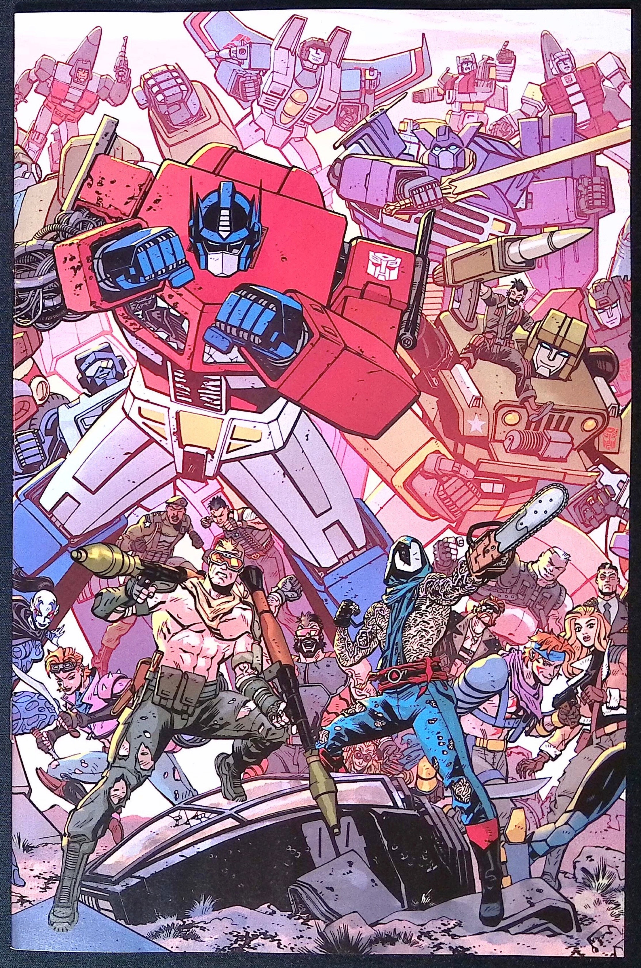 G.I. Joe # 23 3rd Anniversary of the Energon Universe Connecting Variant 2026 BN