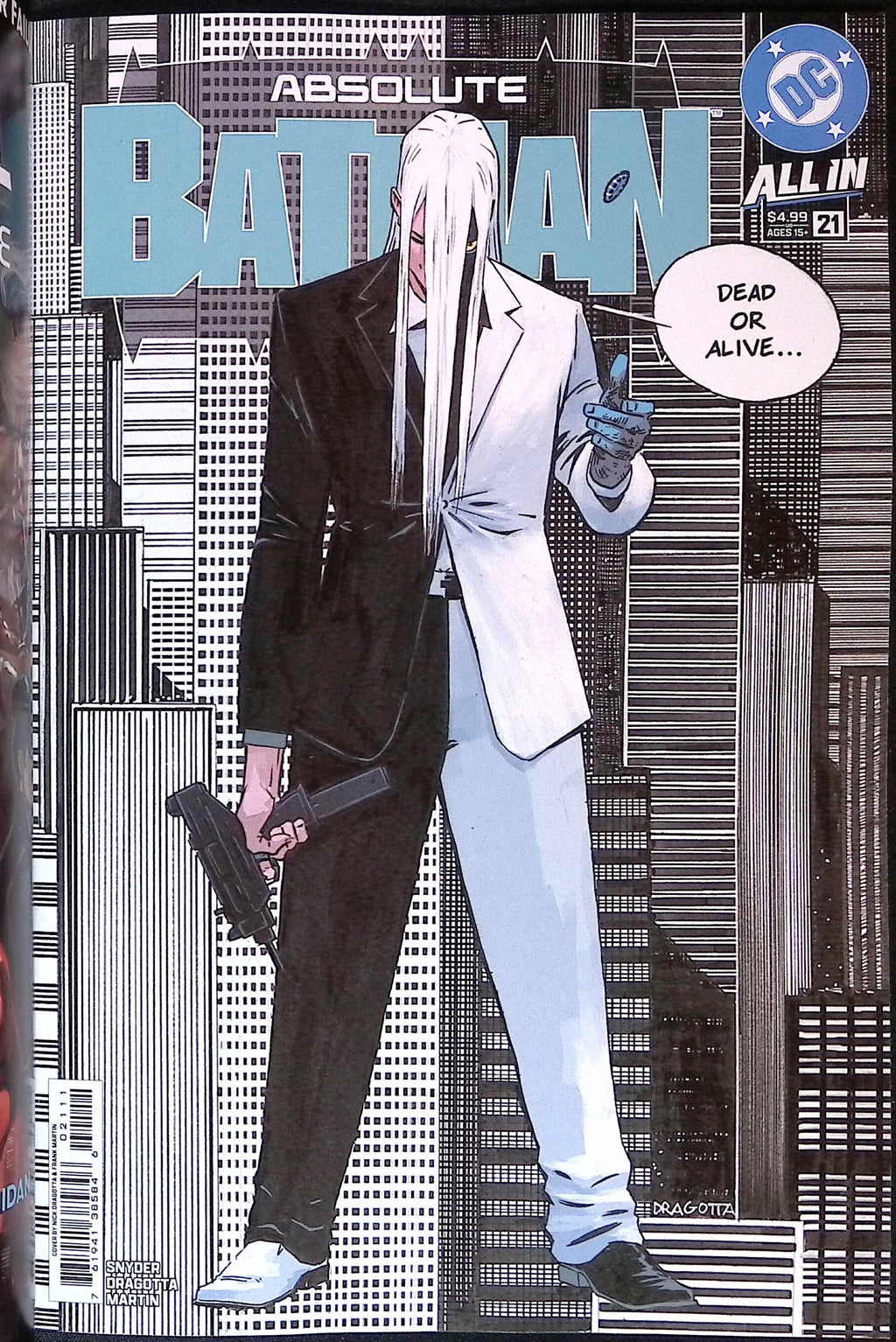 Absolute Batman # 21 Cover B David Nakayama Variant First Printing 2026 BN