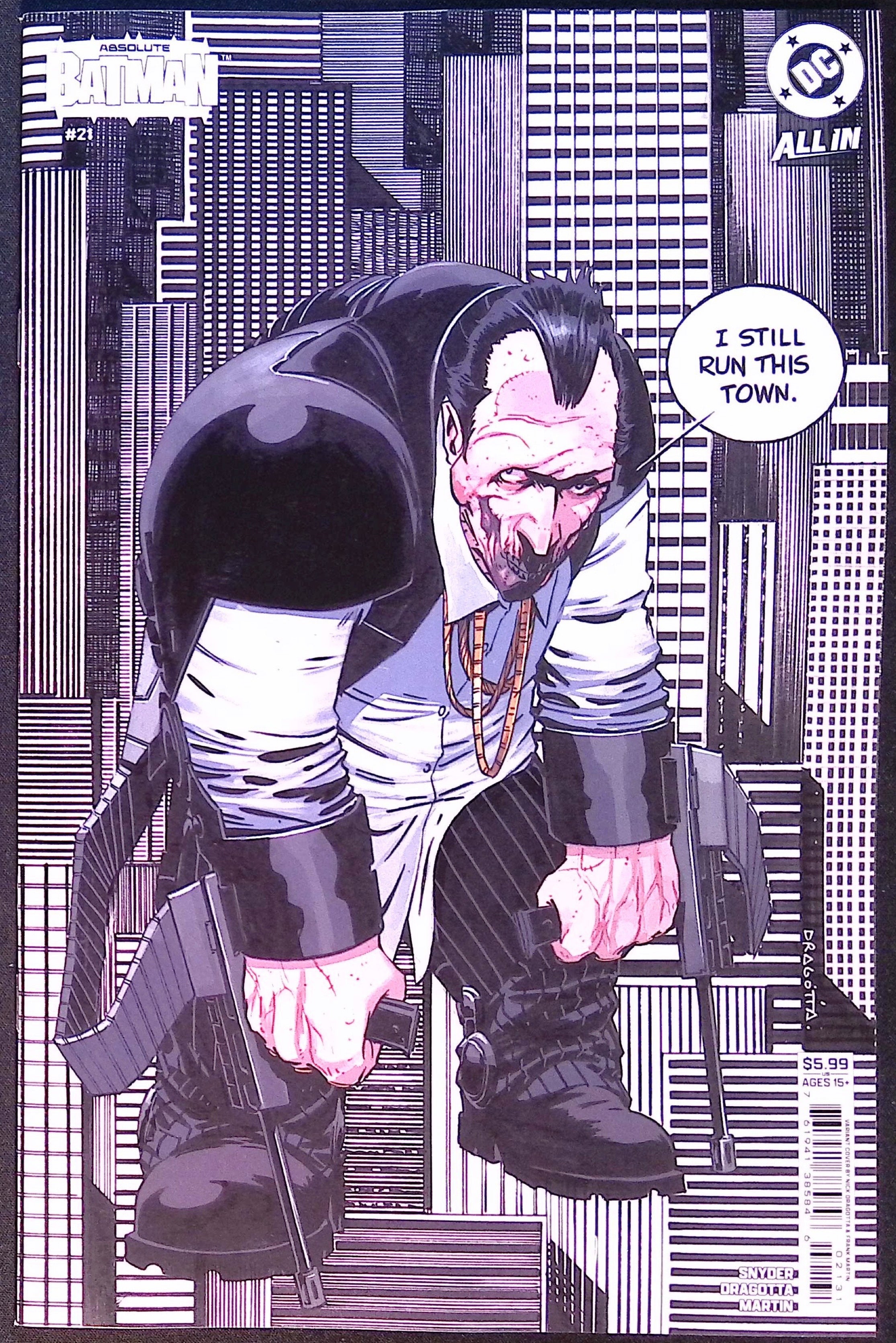 Absolute Batman # 21 Cover C Nick Dragotta Penguin Variant First Printing 2026 BN