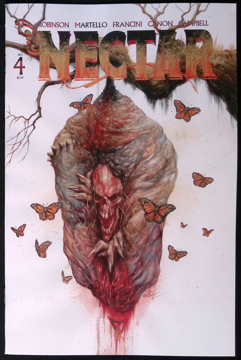 Nectar # 4 Cover C 1:10 Jonathan Wayshak Incentive Variant First Printing 2026 BN