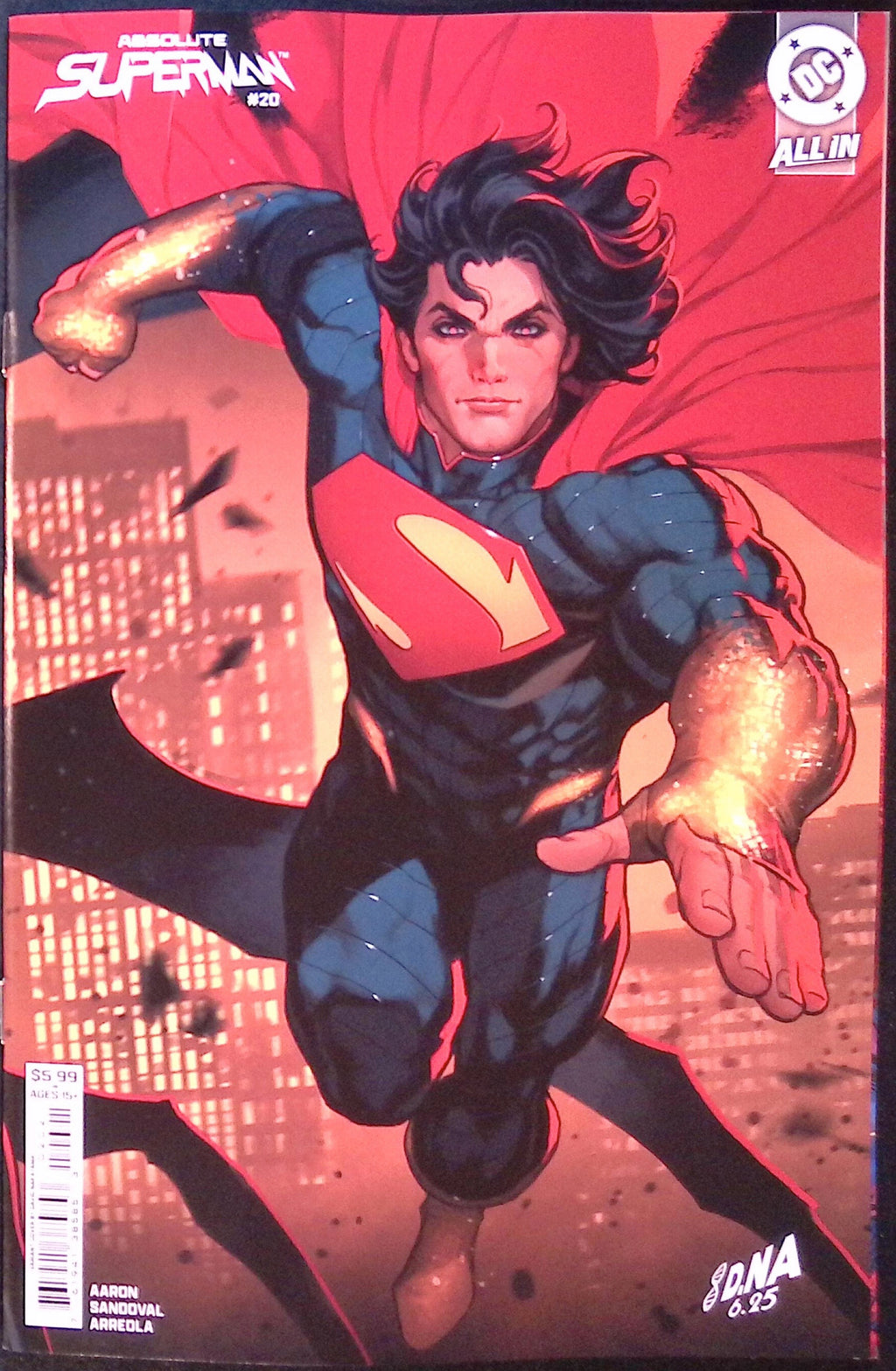 Absolute Superman # 20 Cover B David Nakayama Variant First Printing 2026 BN