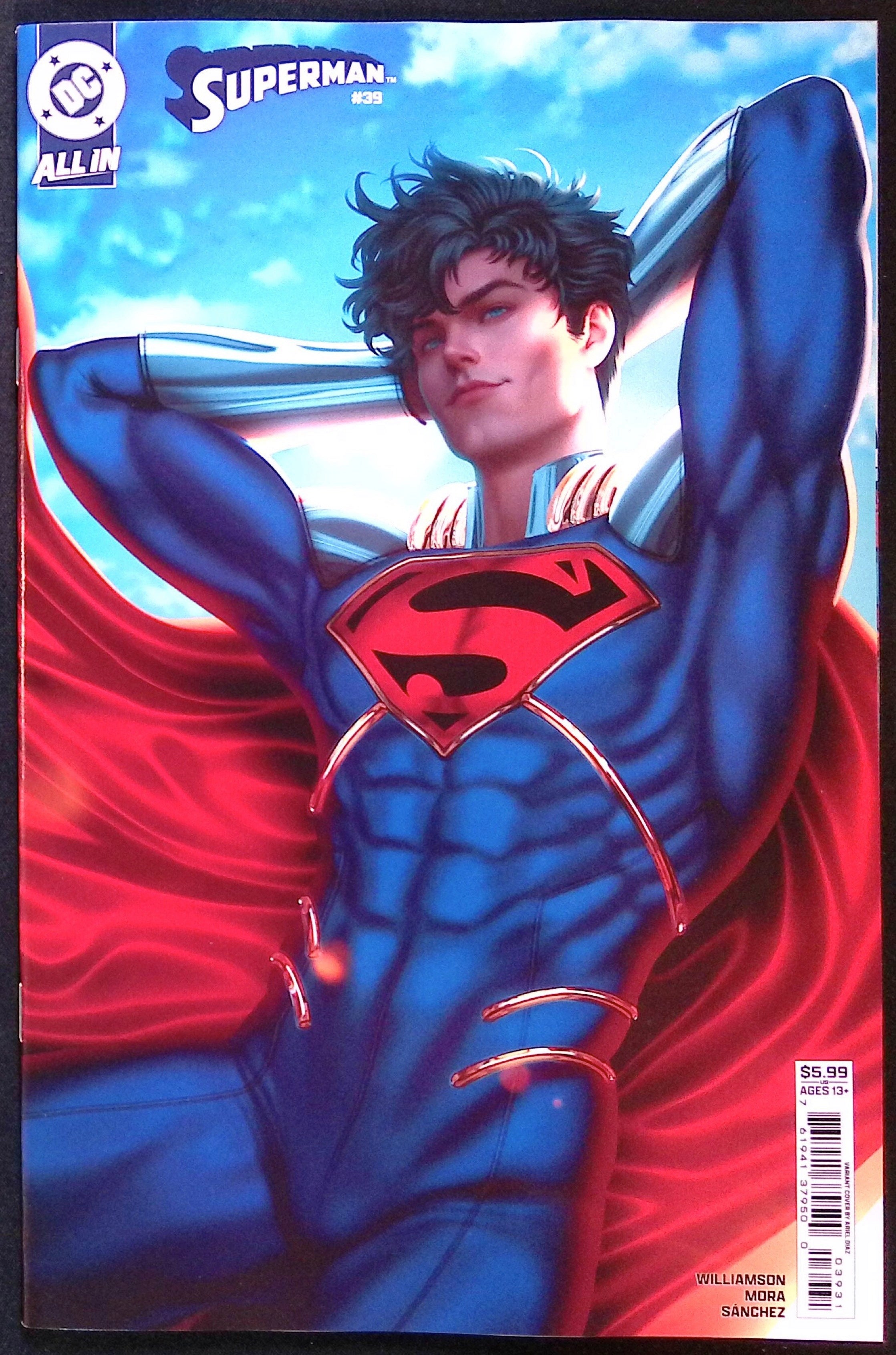 Superman # 39 Cover C  Ariel Diaz Variant First Printing 2026 BN