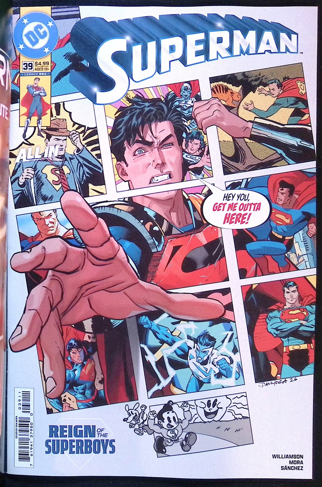 Superman # 39 Cover C  Ariel Diaz Variant First Printing 2026 BN