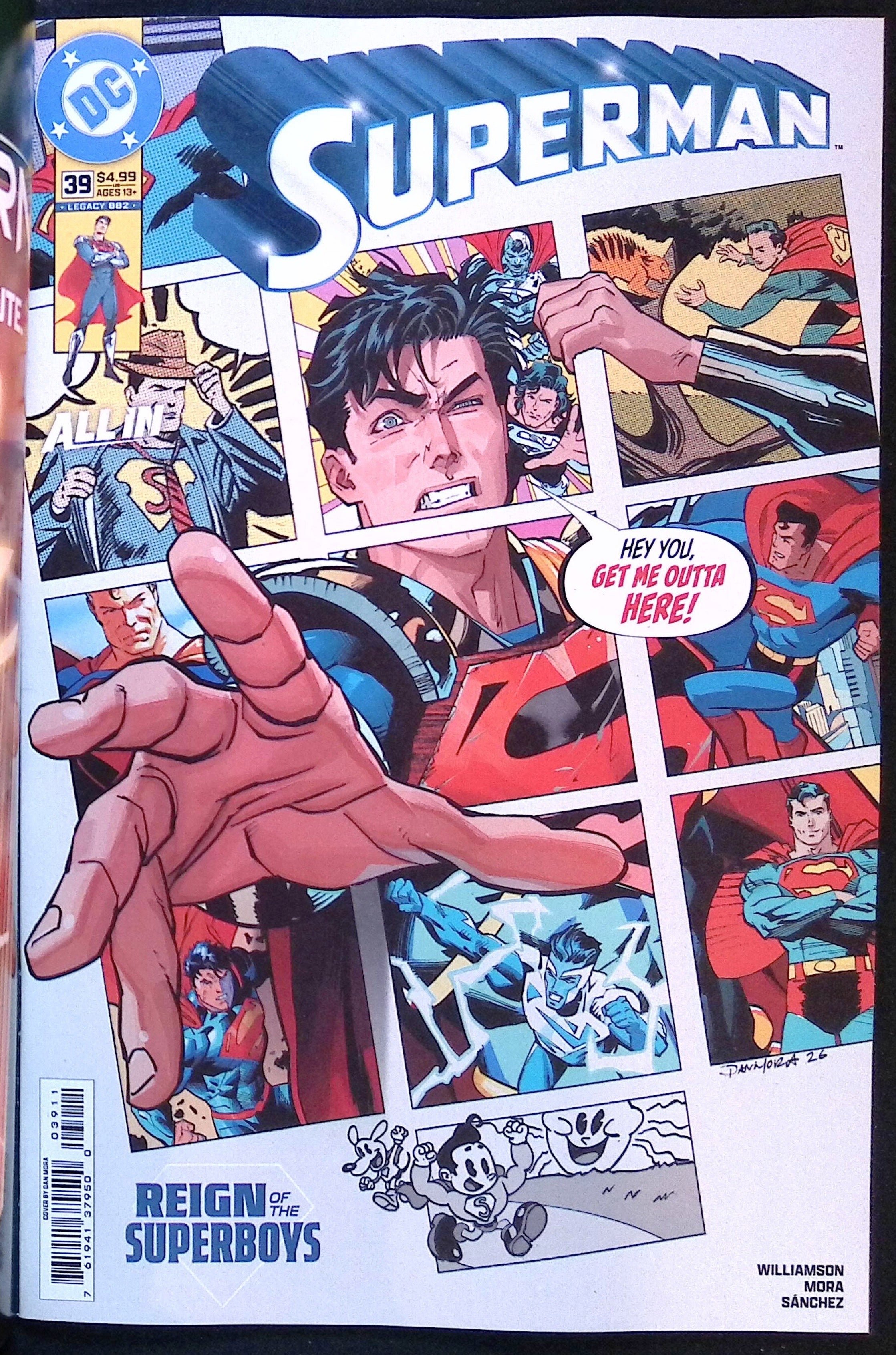 Superman # 39 Cover C  Ariel Diaz Variant First Printing 2026 BN