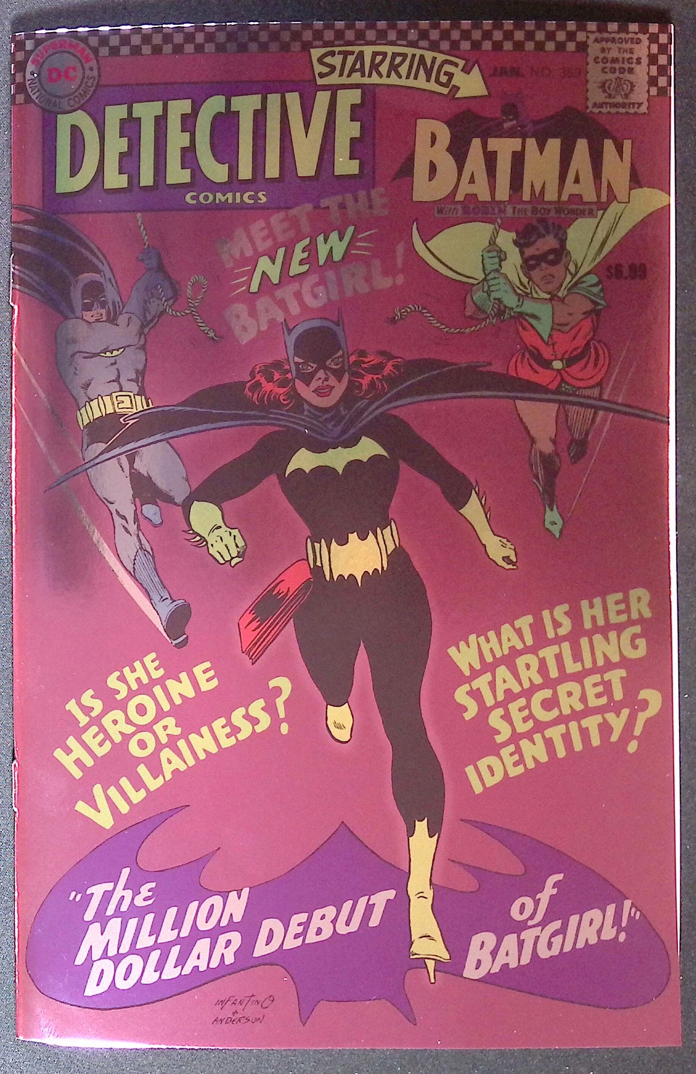 Detective Comics # 359 Facsimile Edition Cover C Carmine Infantino Foil Variant 2026 BN