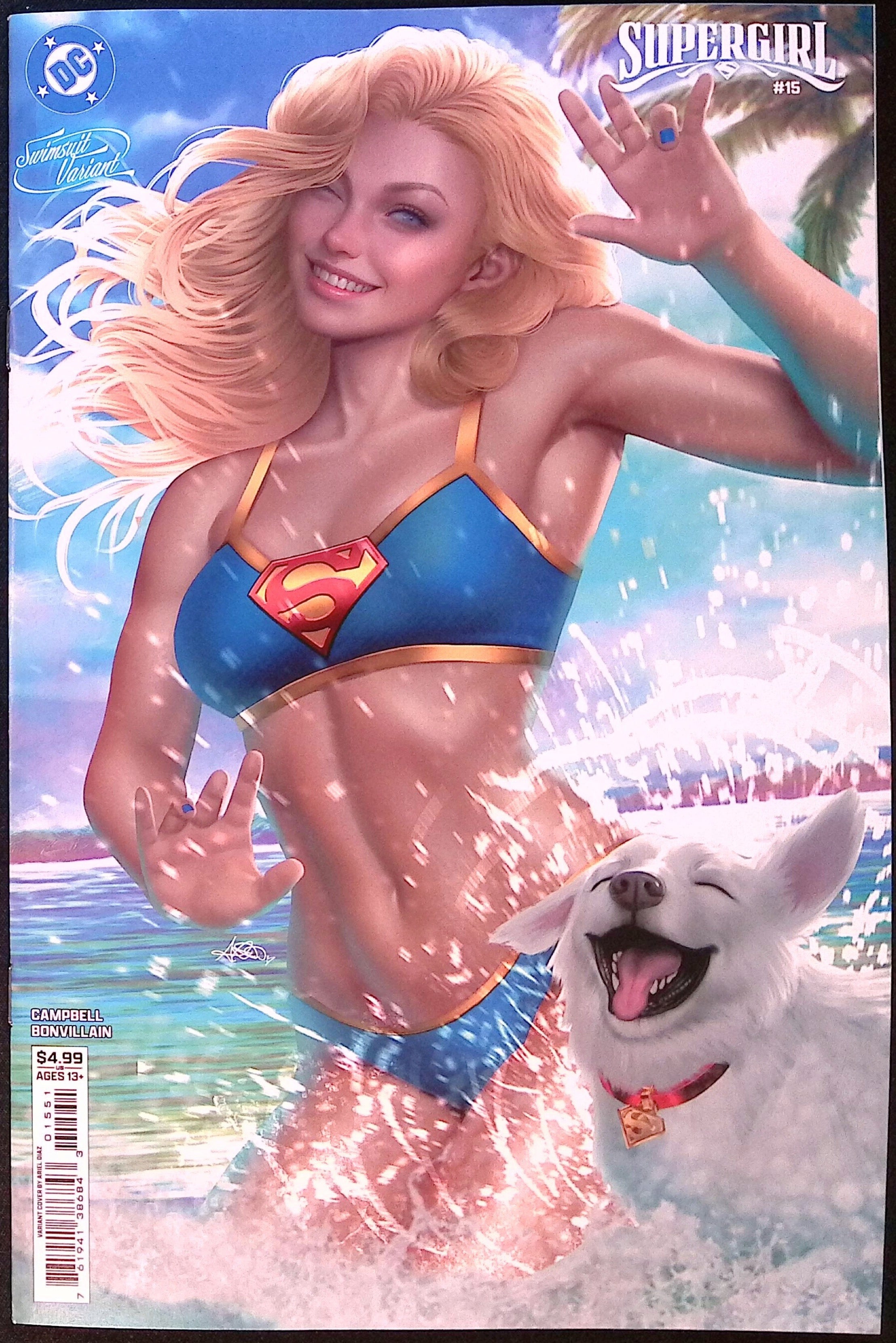 Supergirl # 15 Cover E Ariel Diaz Swimsuit Variant 2026 BN
