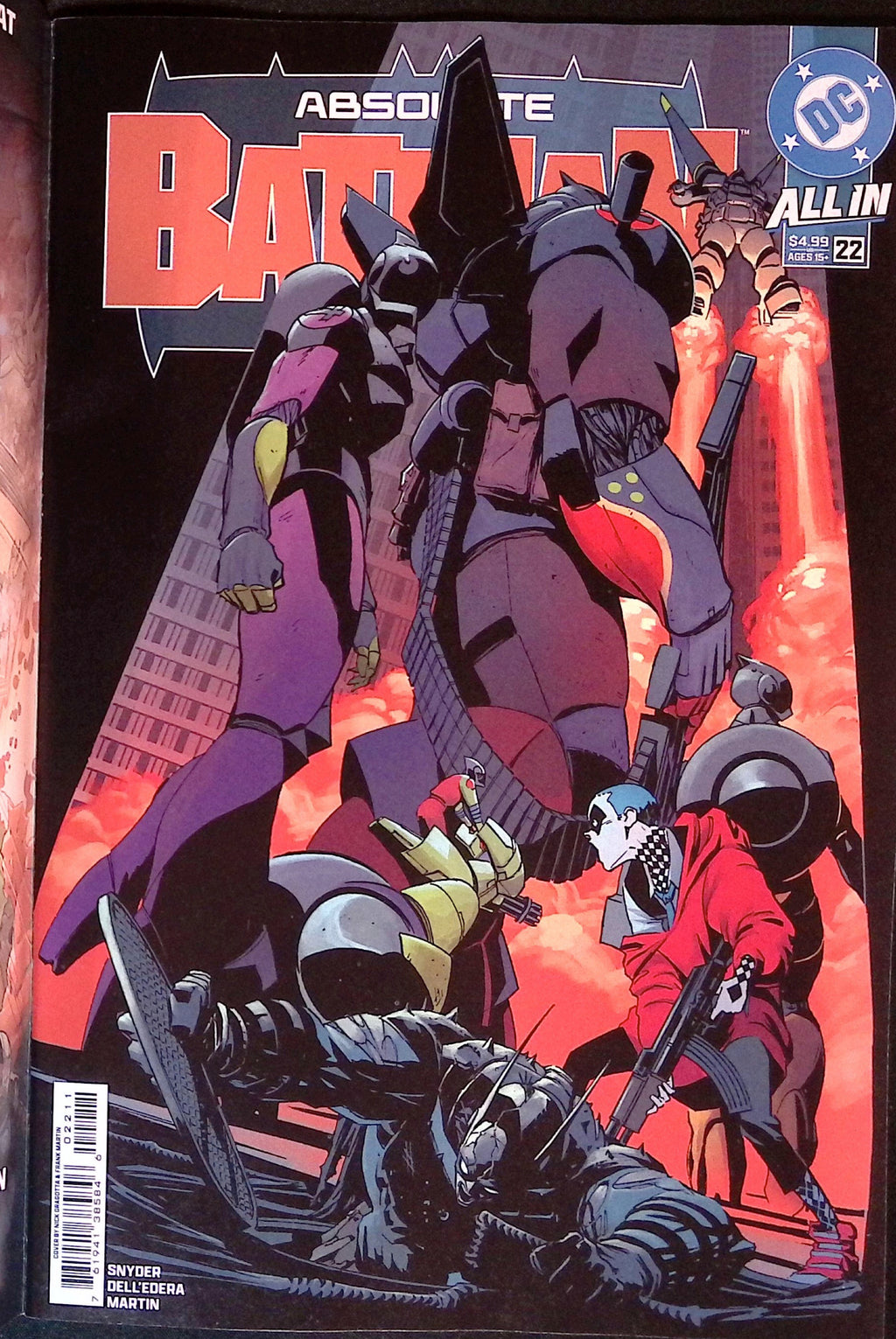 Absolute Batman # 22 Cover D Derrick Chew Variant First Printing 2026 BN