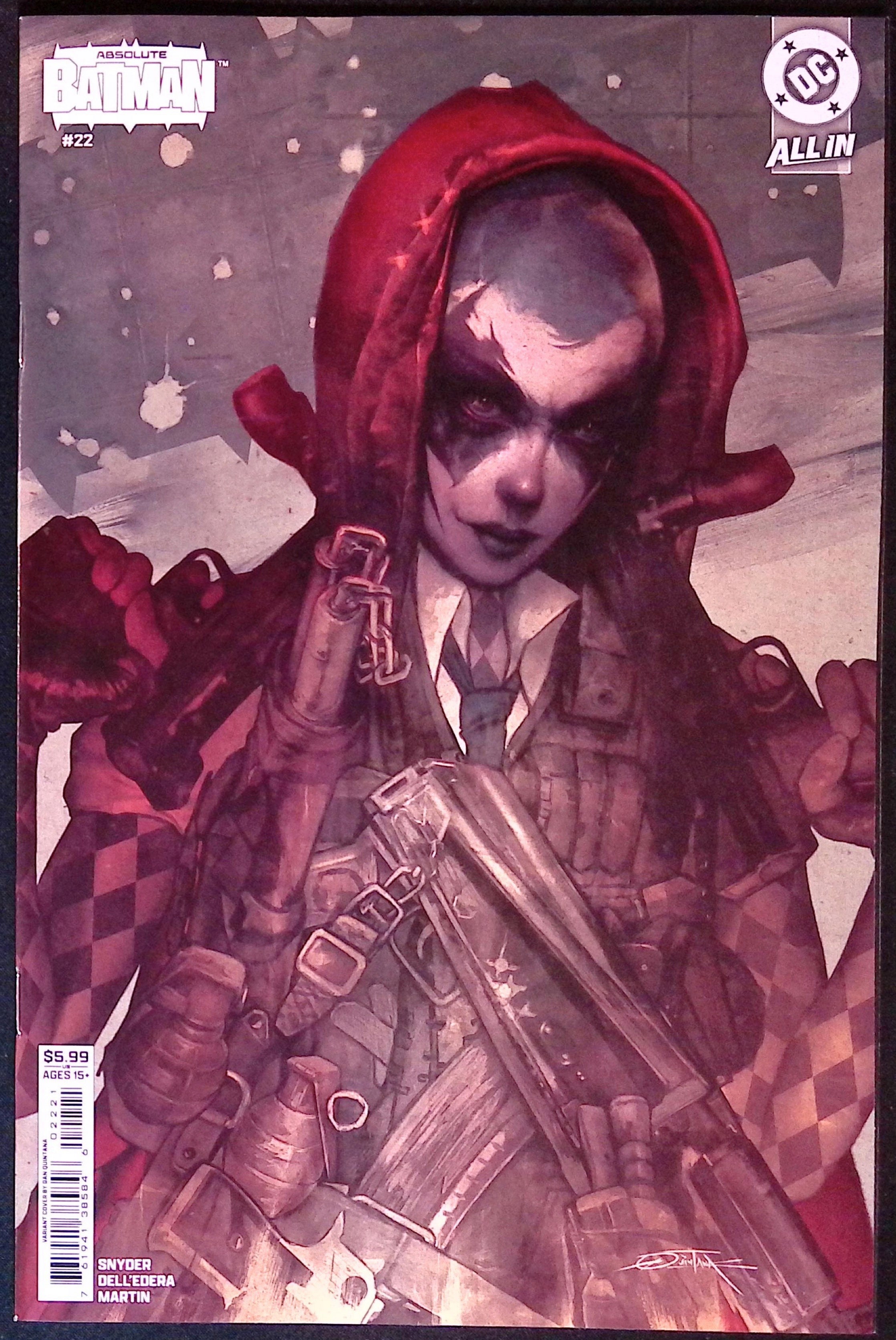 Absolute Batman # 22 Cover B Dan Quintana Variant First Printing 2026 BN