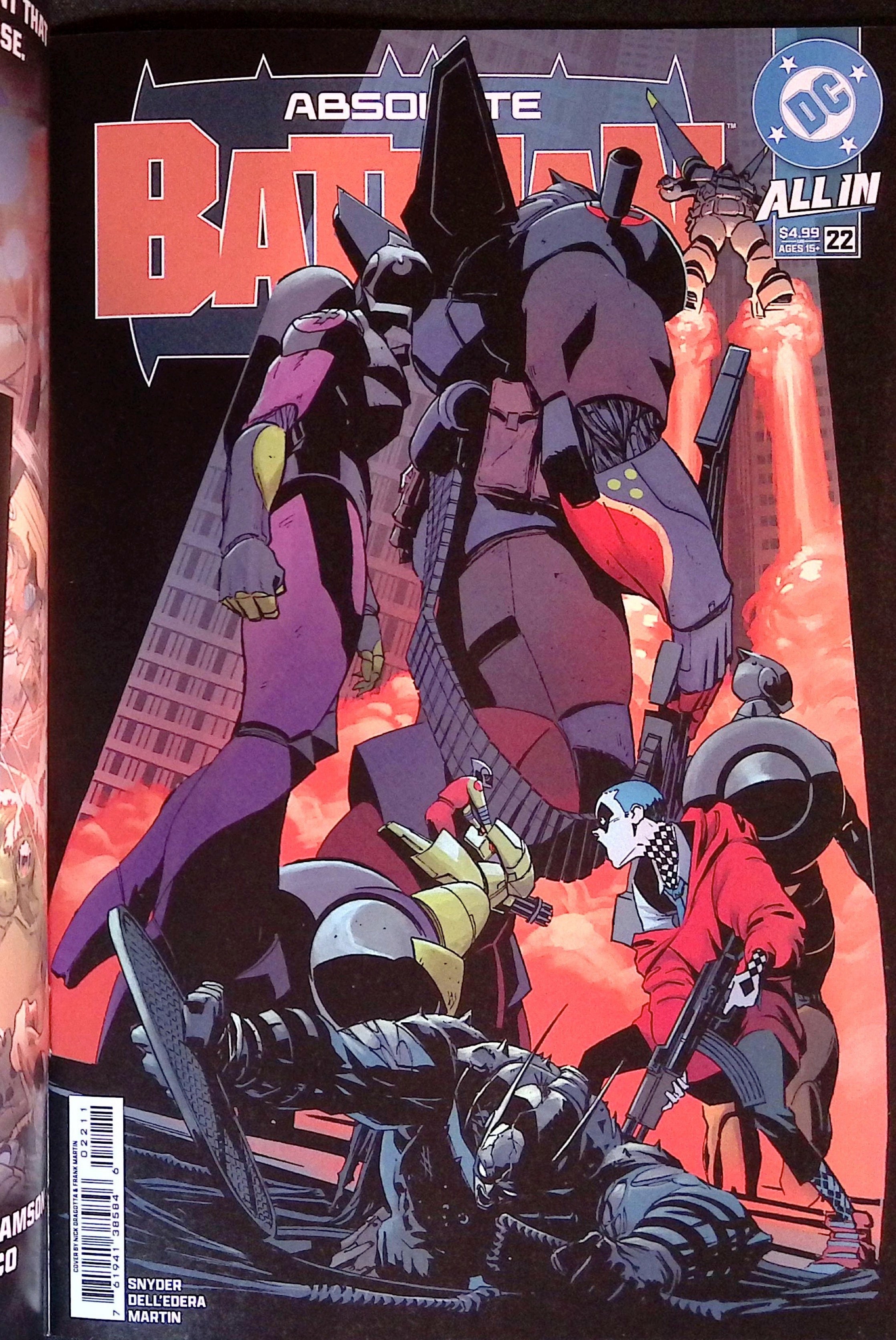 Absolute Batman # 22 Cover B Dan Quintana Variant First Printing 2026 BN