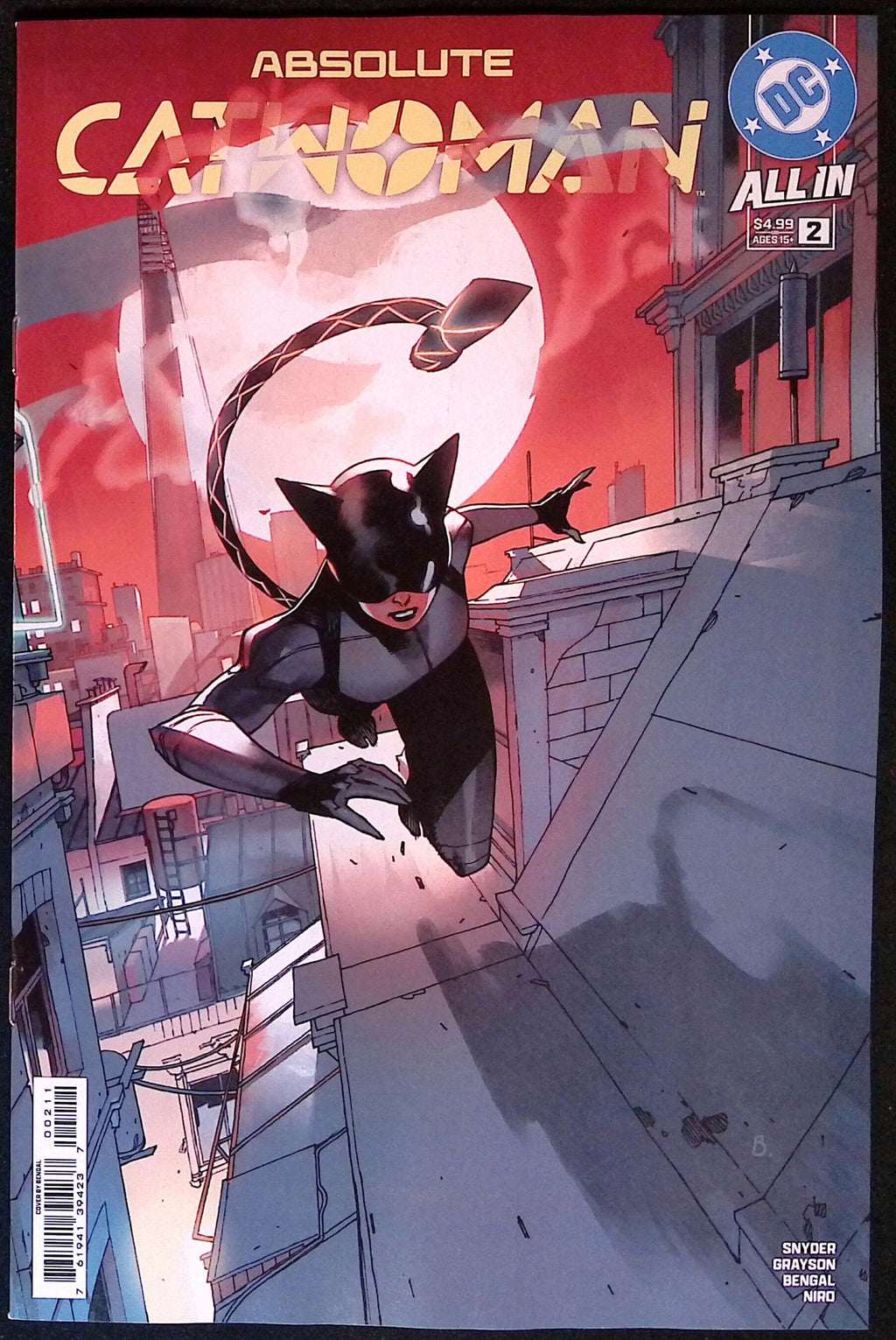 Absolute Catwoman # 2 Cover A First Printing 2026 BN